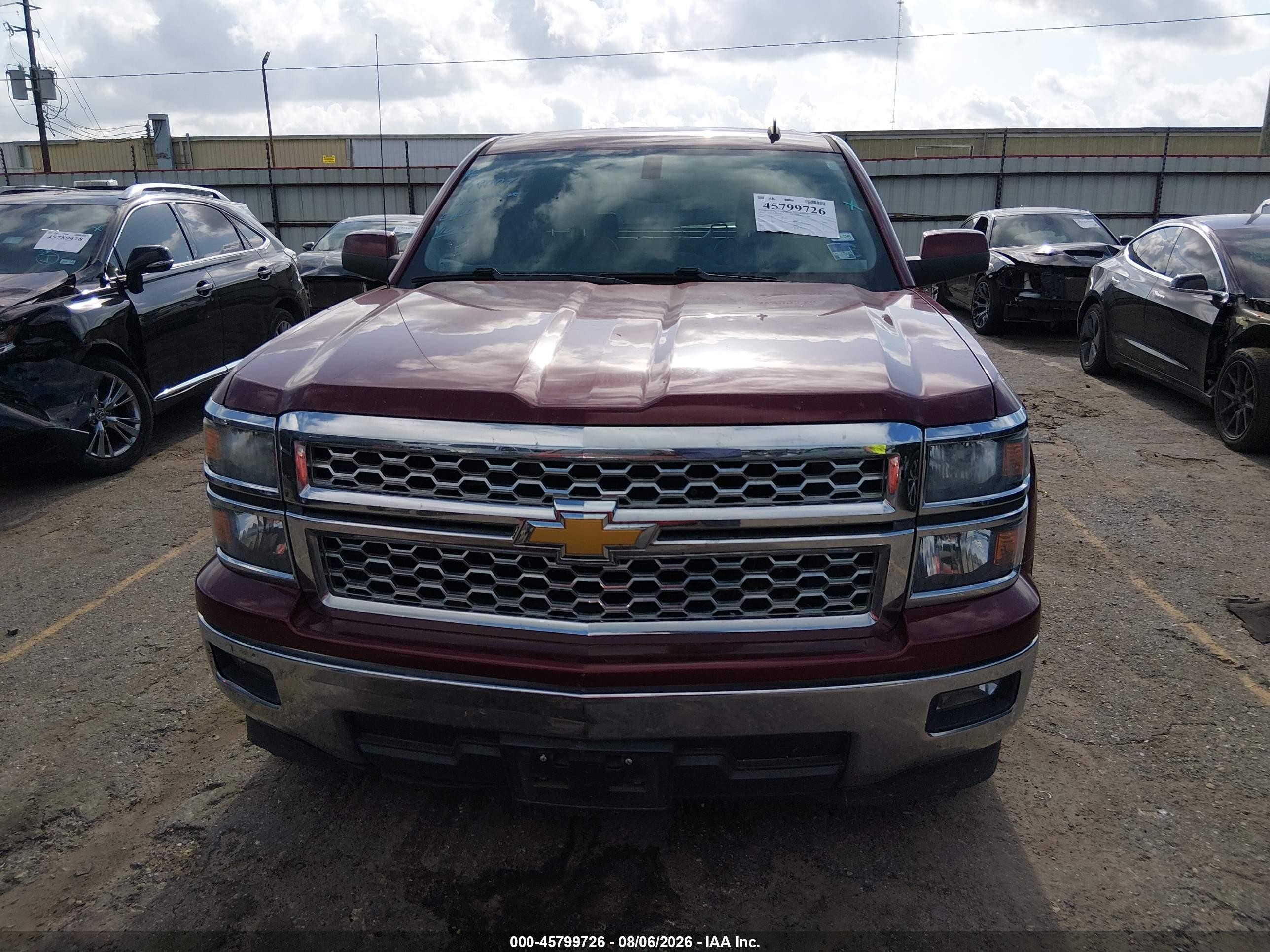 2014 Chevrolet Silverado 1500 Lt Maroon vin: 3GCPCREC4EG497425