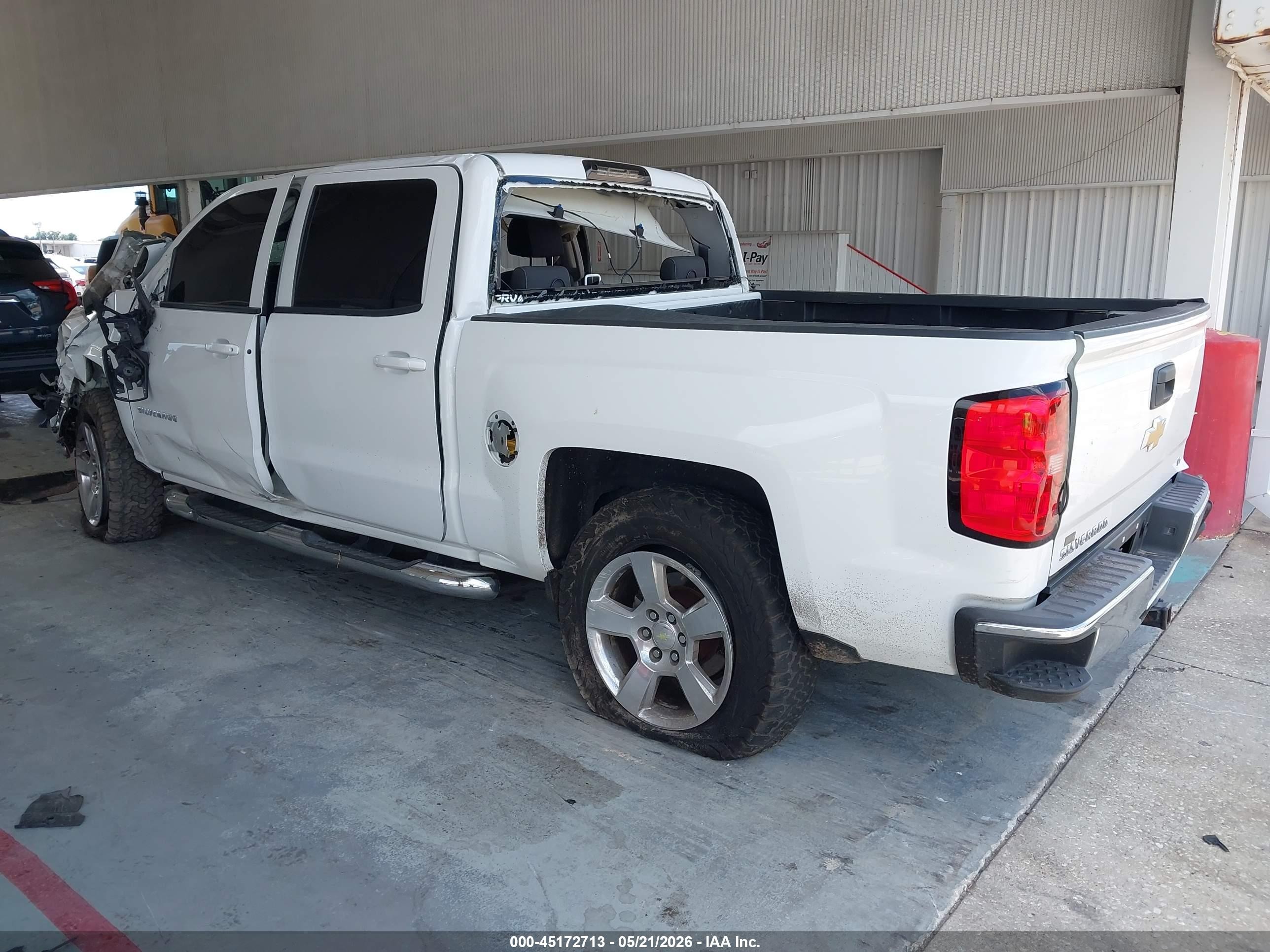 2014 Chevrolet Silverado 1500 1lt White vin: 3GCPCREC4EG497571
