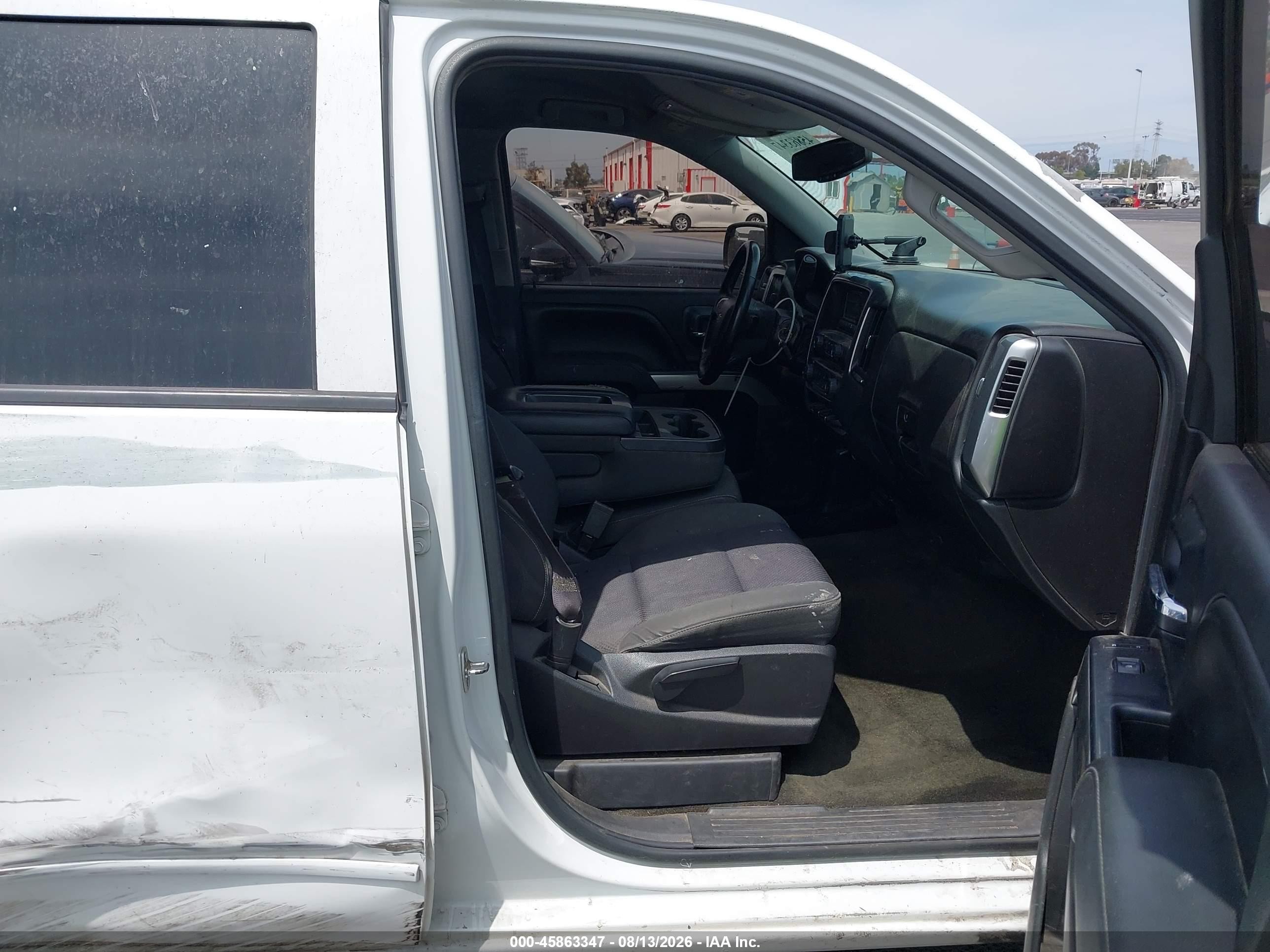 2015 Chevrolet Silverado 1500 Lt White vin: 3GCPCREC4FG114083