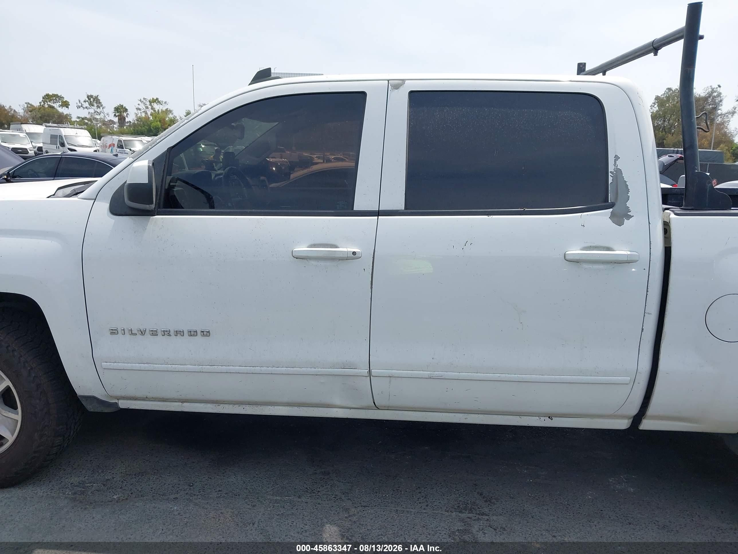2015 Chevrolet Silverado 1500 Lt White vin: 3GCPCREC4FG114083