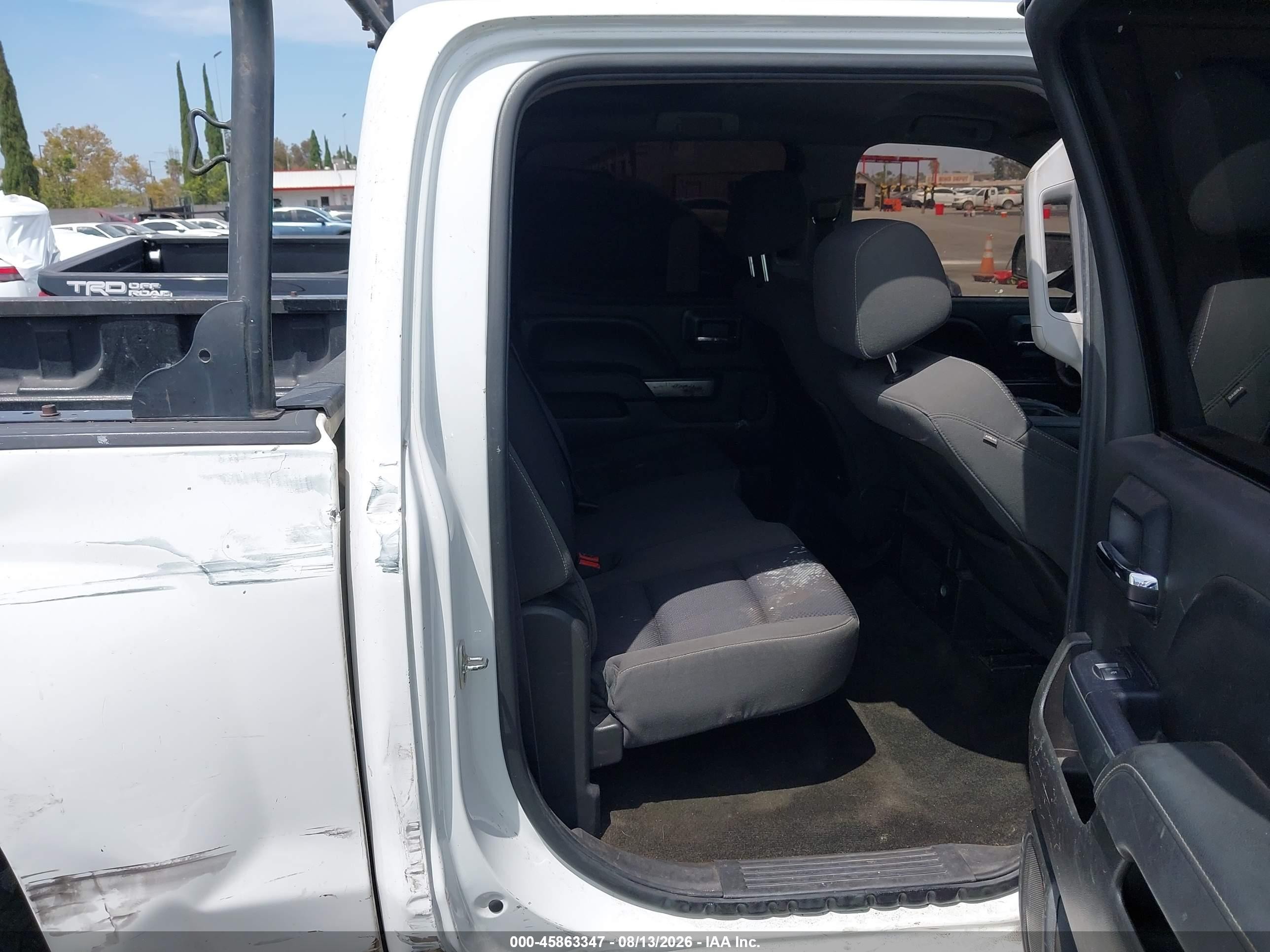 2015 Chevrolet Silverado 1500 Lt White vin: 3GCPCREC4FG114083