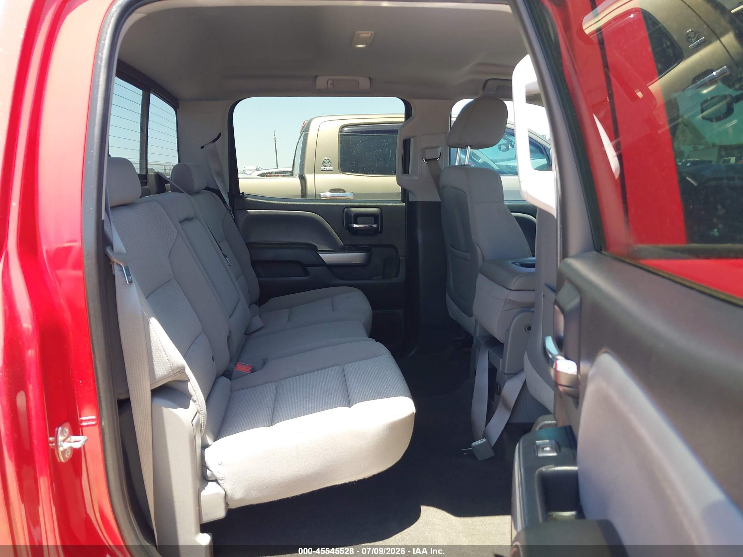 2015 Chevrolet Silverado 1500 Lt Red vin: 3GCPCREC4FG150730