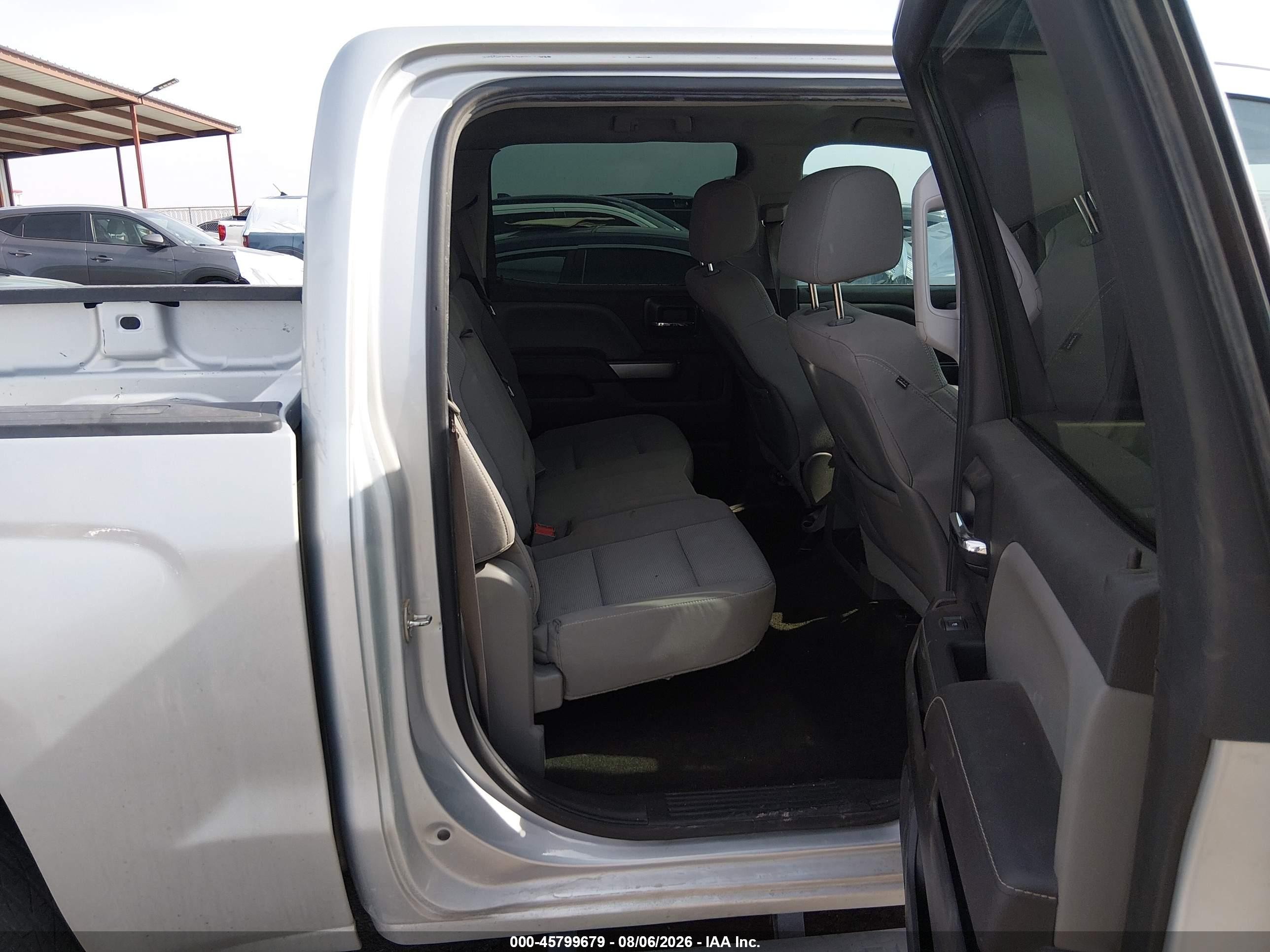 2015 Chevrolet Silverado 1500 Lt Silver vin: 3GCPCREC4FG316714