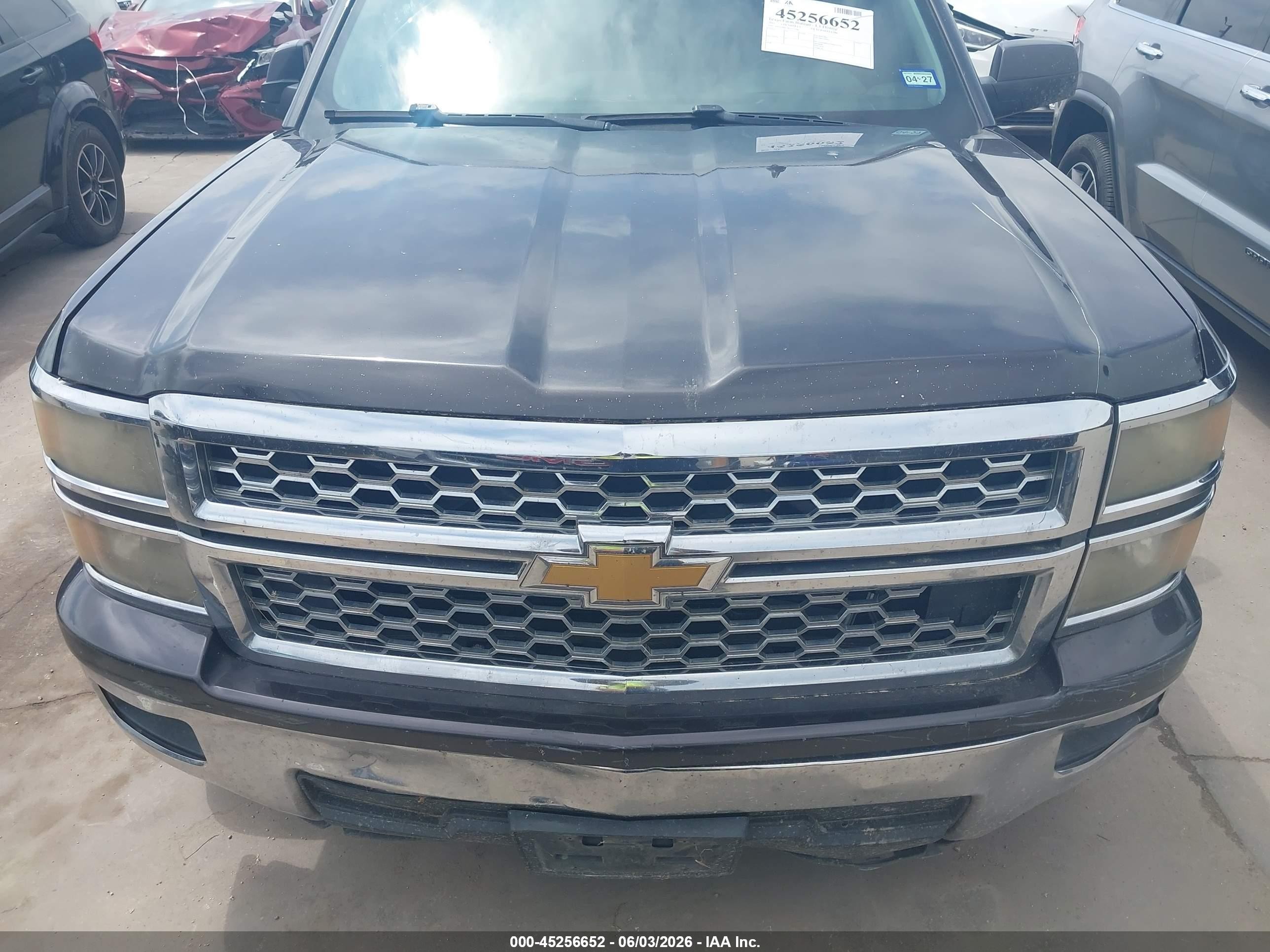 2015 Chevrolet Silverado 1500 1lt Gray vin: 3GCPCREC4FG375584