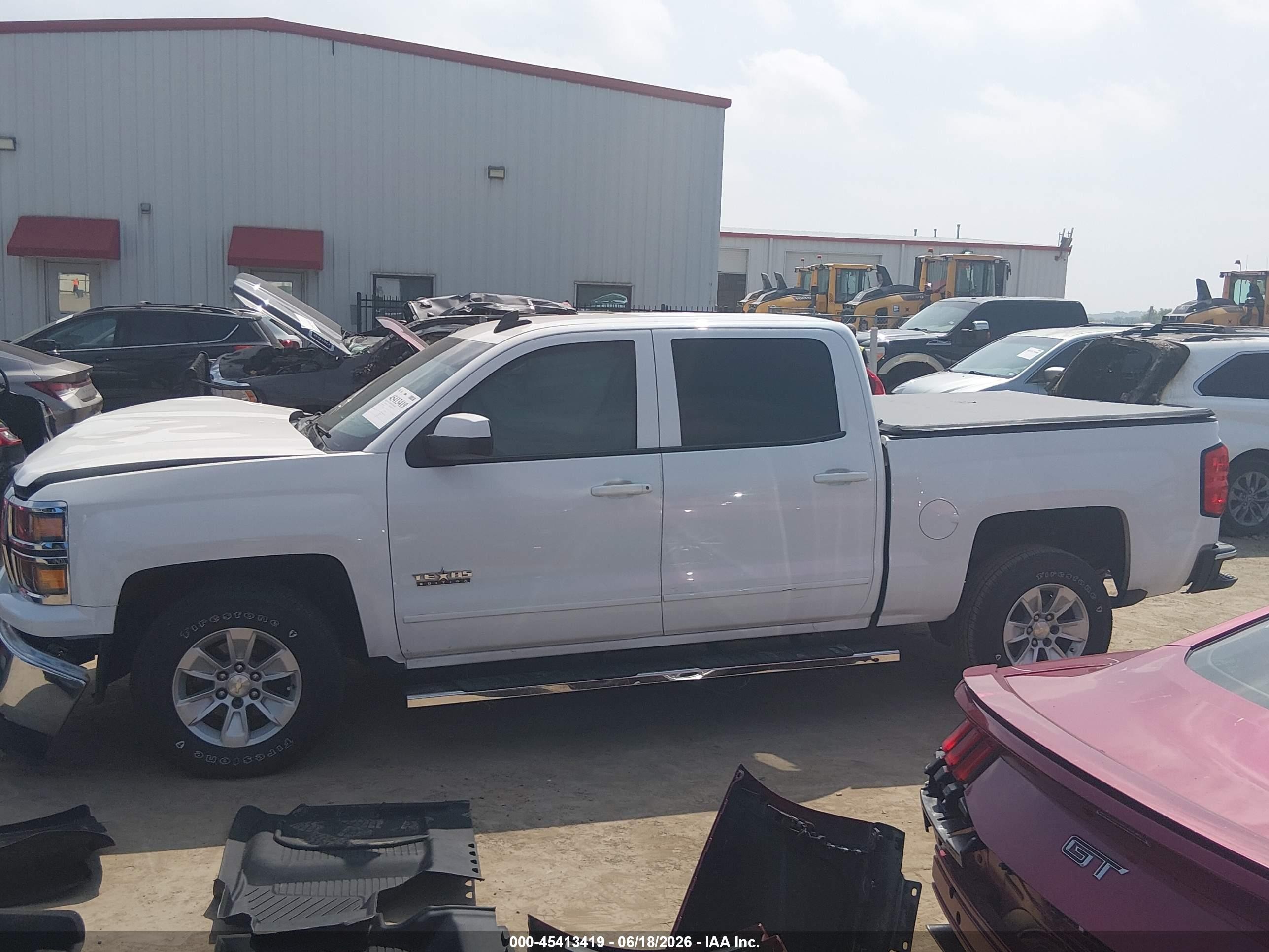 2015 Chevrolet Silverado 1500 1lt Белый vin: 3GCPCREC4FG507002