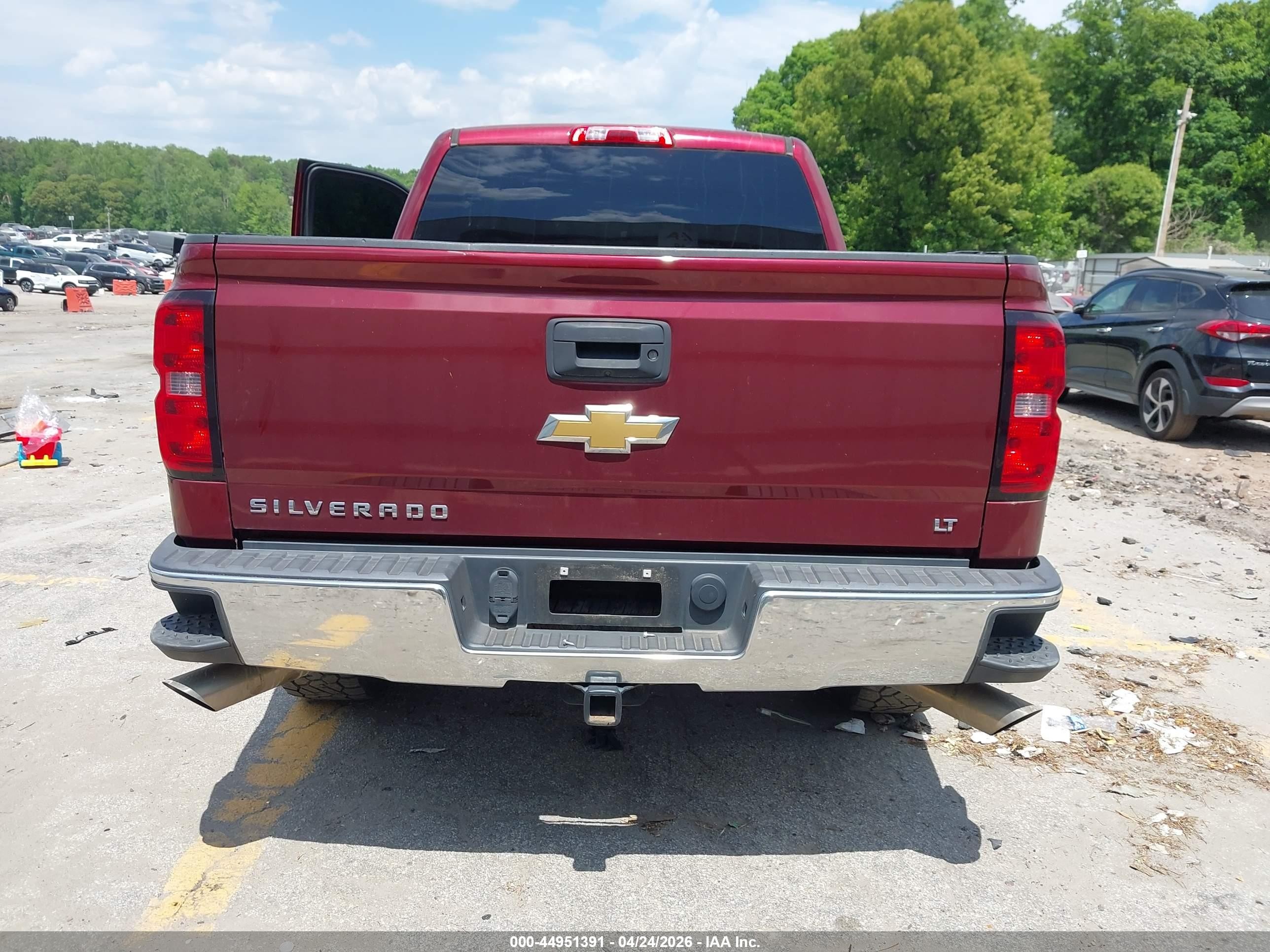 2017 Chevrolet Silverado 1500 1lt Burgundy vin: 3GCPCREC4HG129394