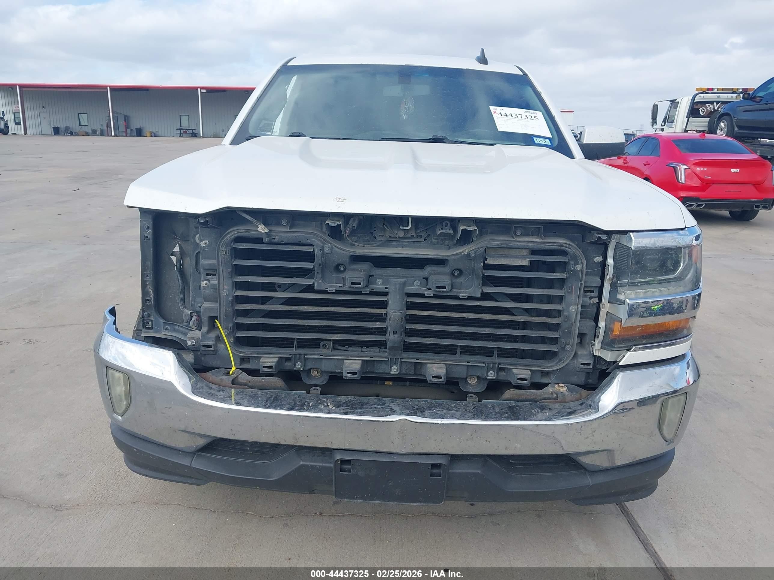 2017 Chevrolet Silverado 1500 1lt White vin: 3GCPCREC4HG448620
