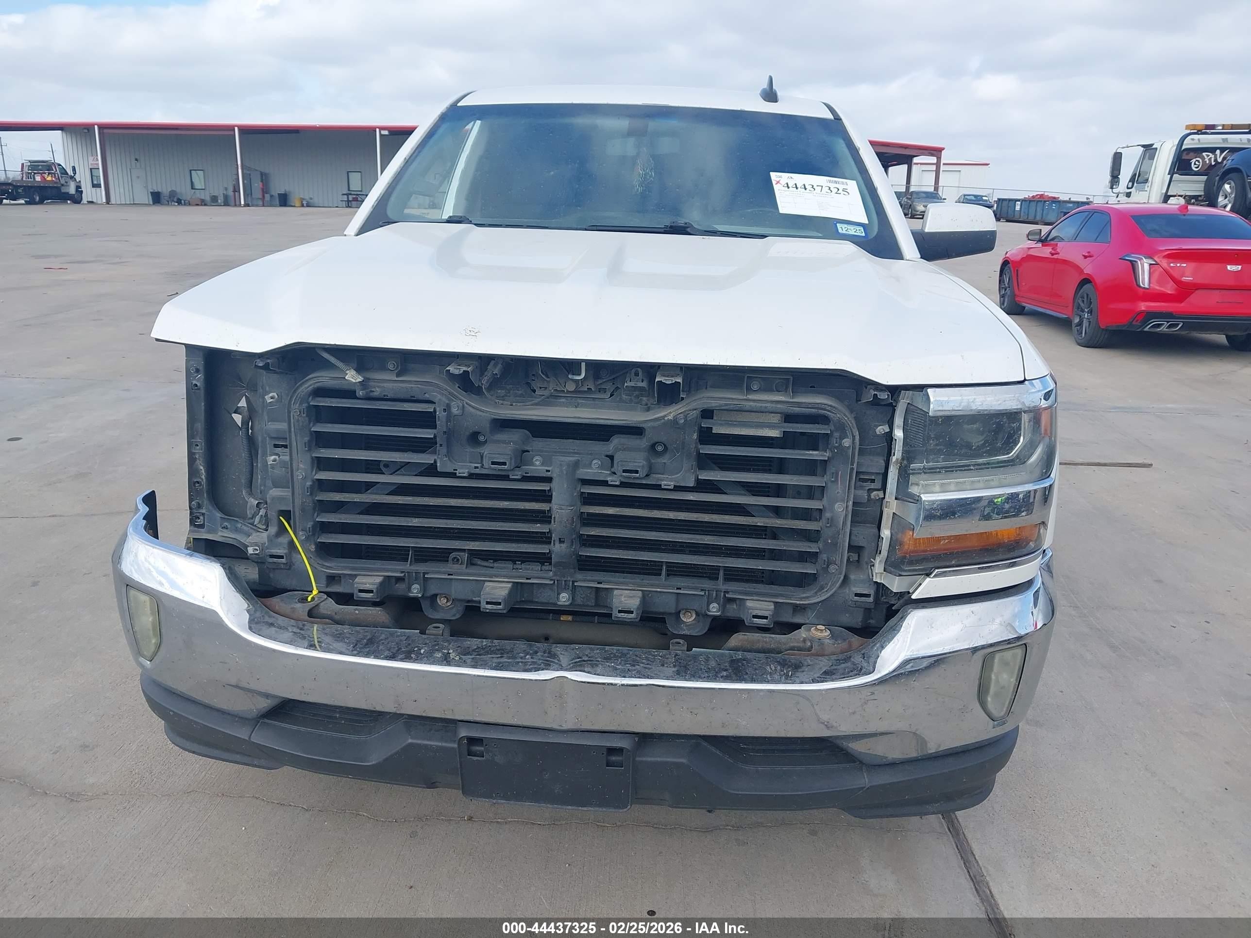 2017 Chevrolet Silverado 1500 1lt White vin: 3GCPCREC4HG448620