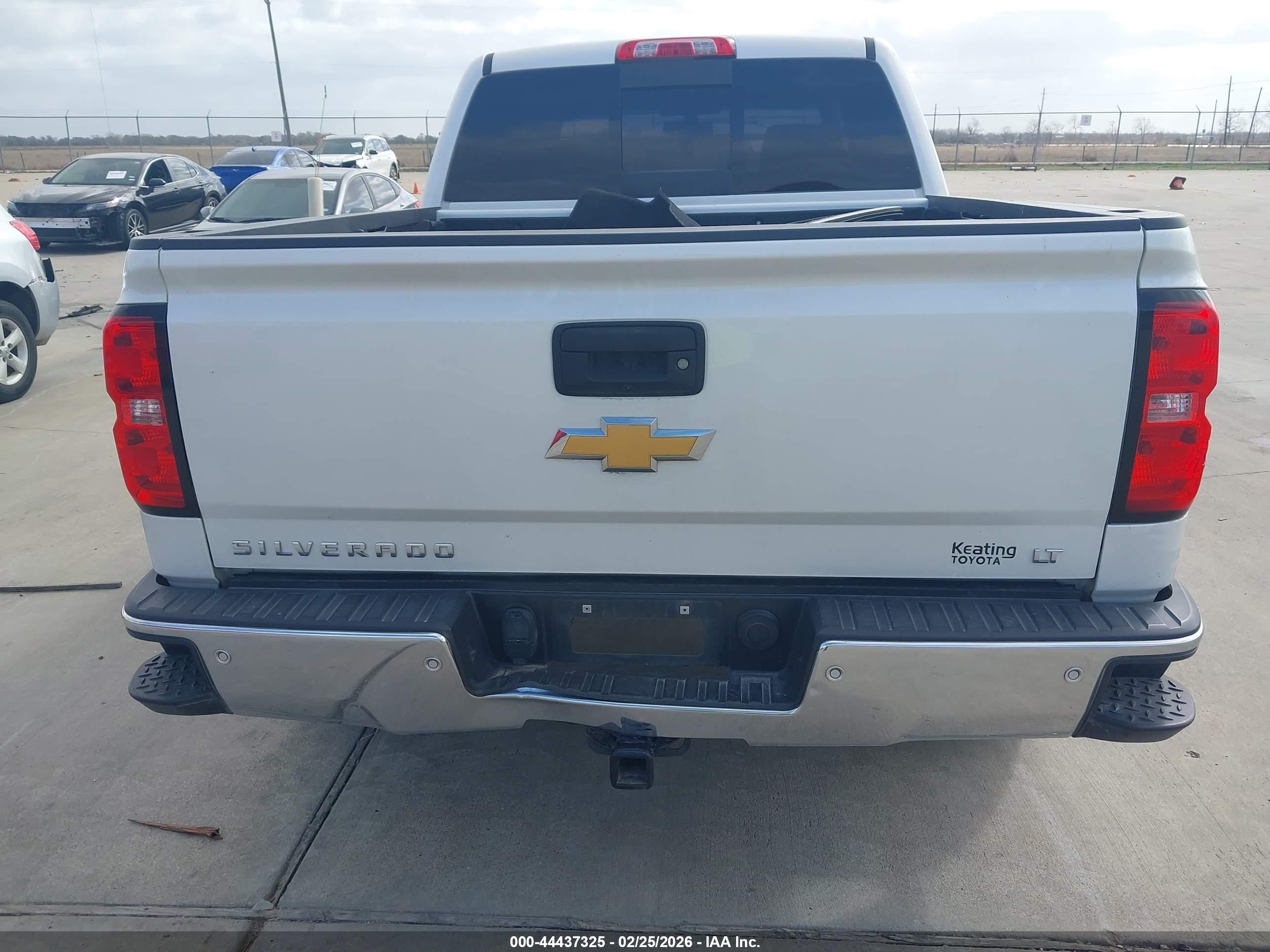 2017 Chevrolet Silverado 1500 1lt White vin: 3GCPCREC4HG448620