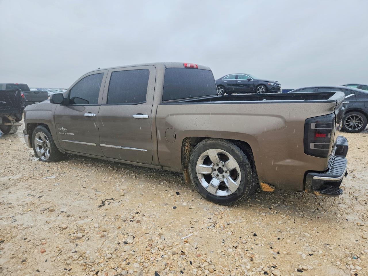 2014 Chevrolet Silverado C1500 Lt Brown vin: 3GCPCREC5EG136155