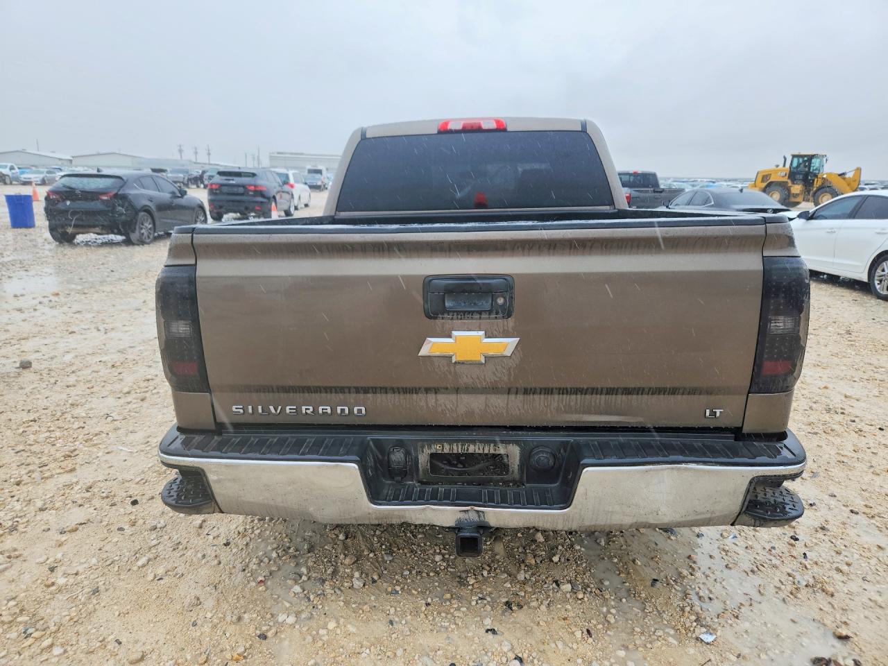2014 Chevrolet Silverado C1500 Lt Brown vin: 3GCPCREC5EG136155