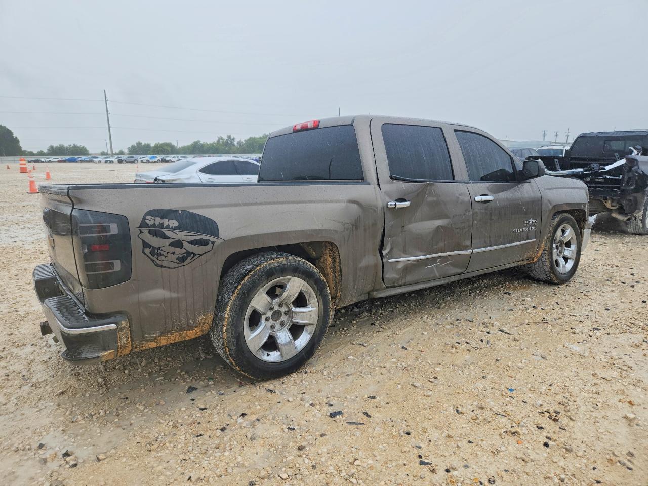 2014 Chevrolet Silverado C1500 Lt Brown vin: 3GCPCREC5EG136155