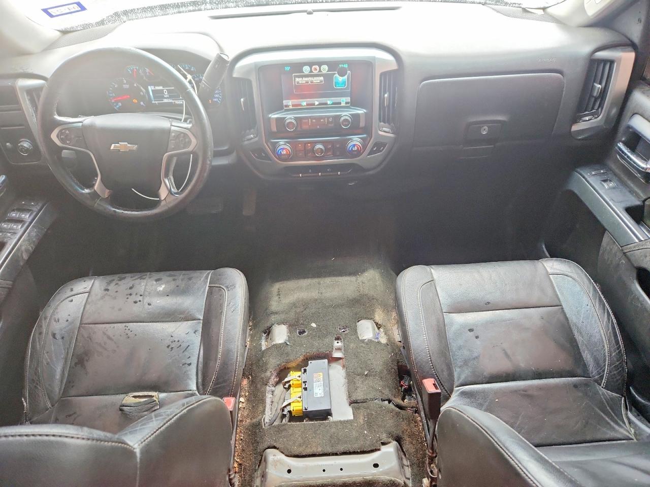 2014 Chevrolet Silverado C1500 Lt Brown vin: 3GCPCREC5EG136155