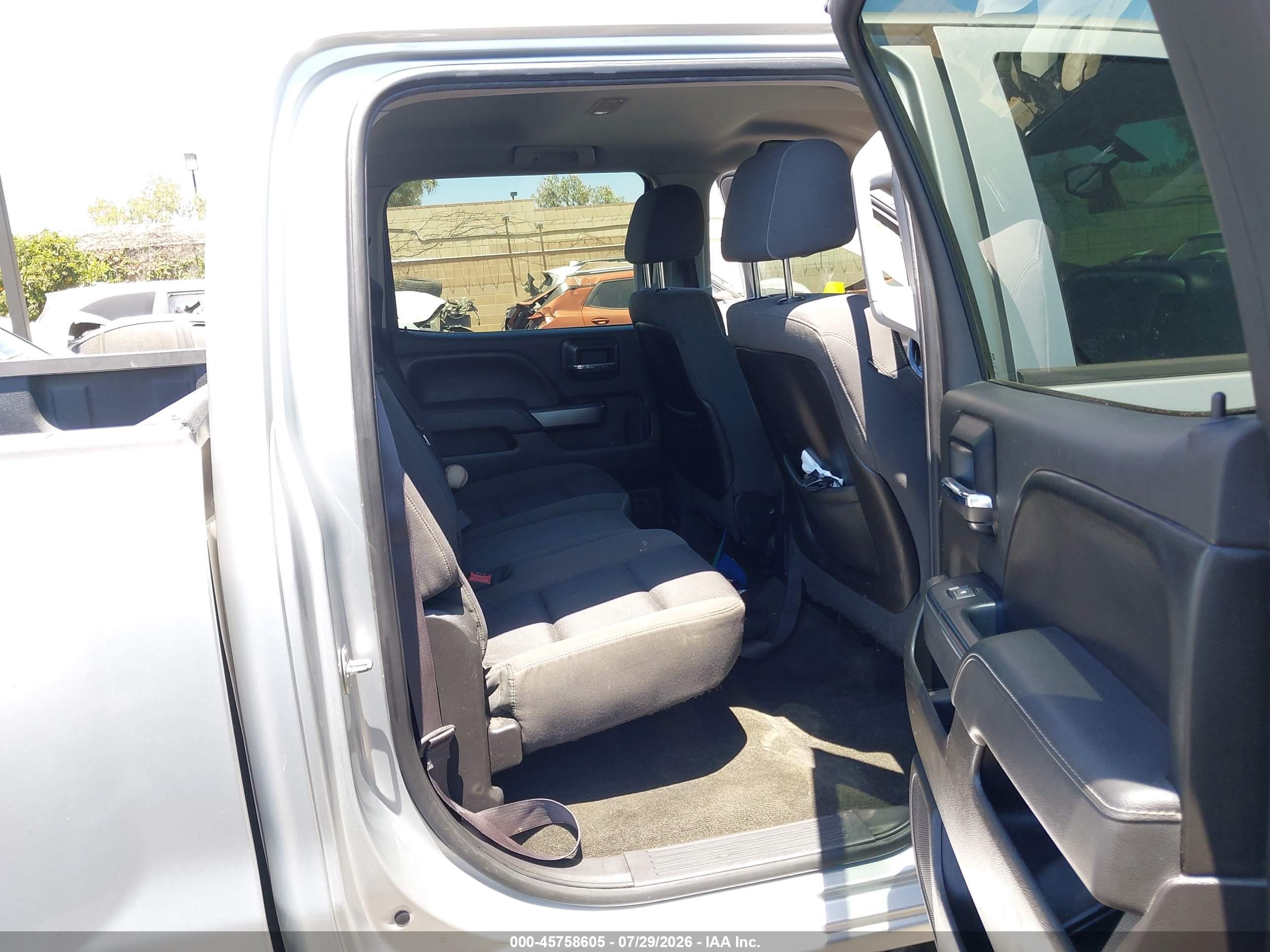 2014 Chevrolet Silverado 1500 Lt Silver vin: 3GCPCREC5EG152288