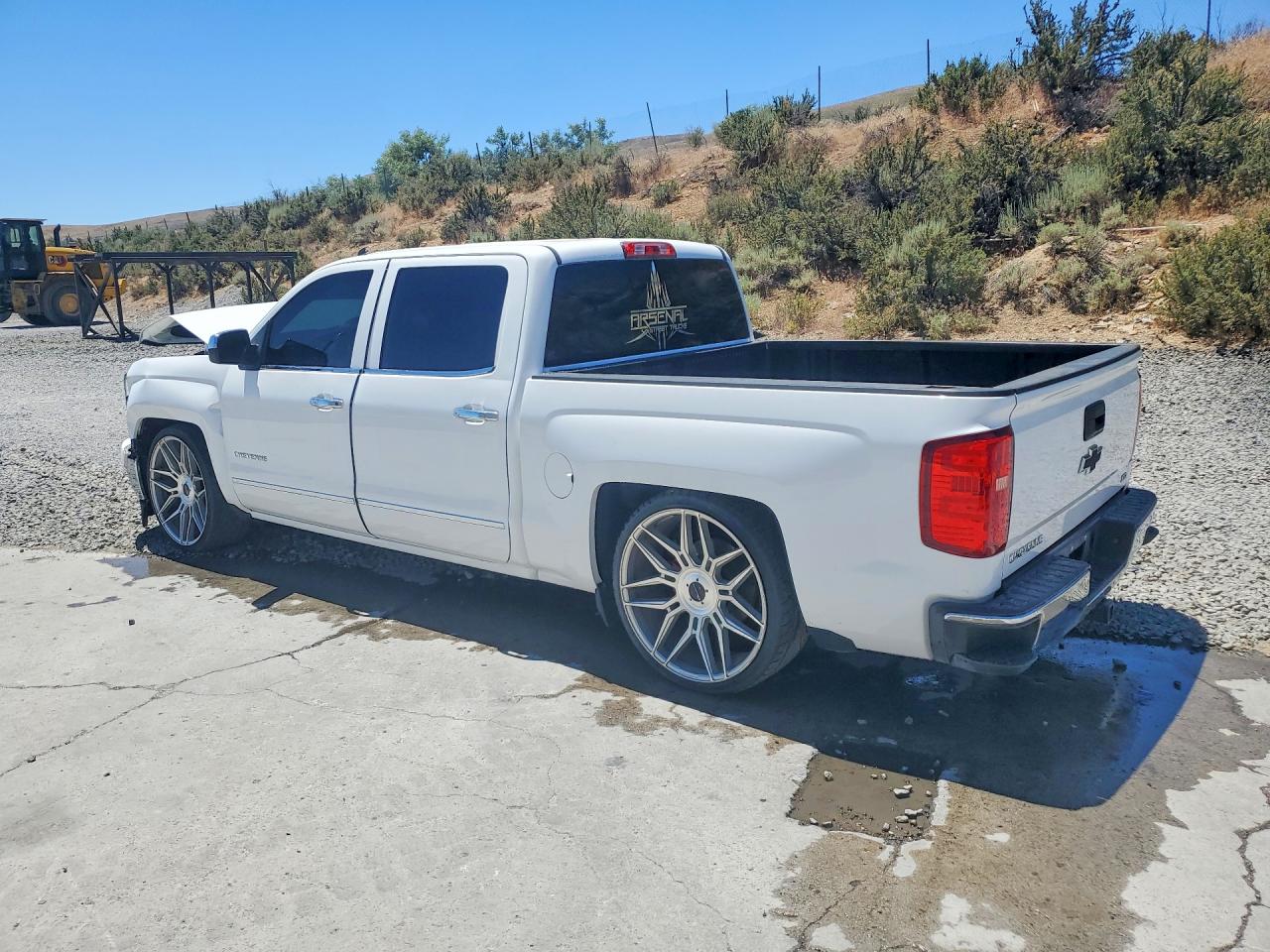 2014 Chevrolet Silverado C1500 Lt White vin: 3GCPCREC5EG224803