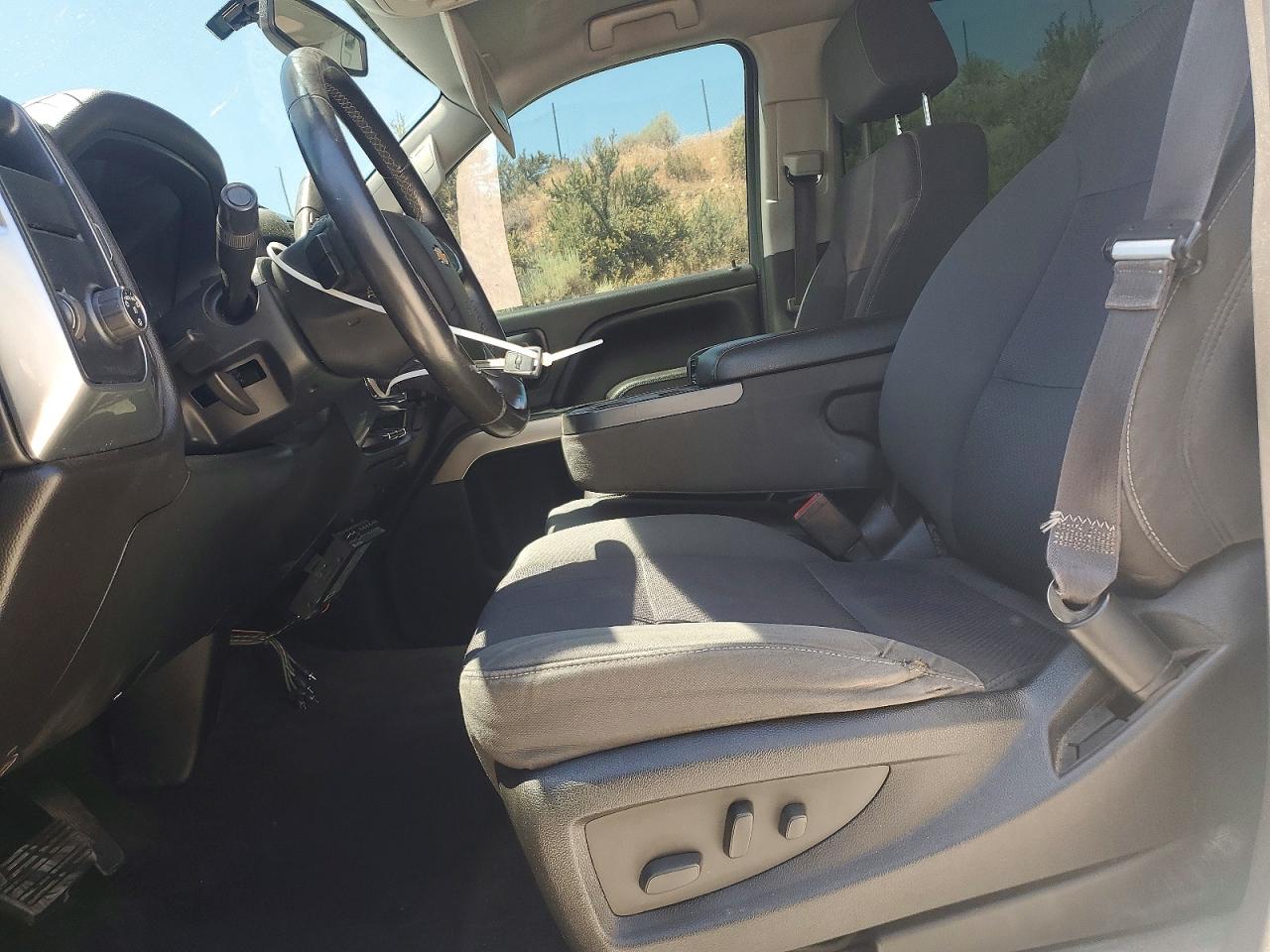 2014 Chevrolet Silverado C1500 Lt White vin: 3GCPCREC5EG224803