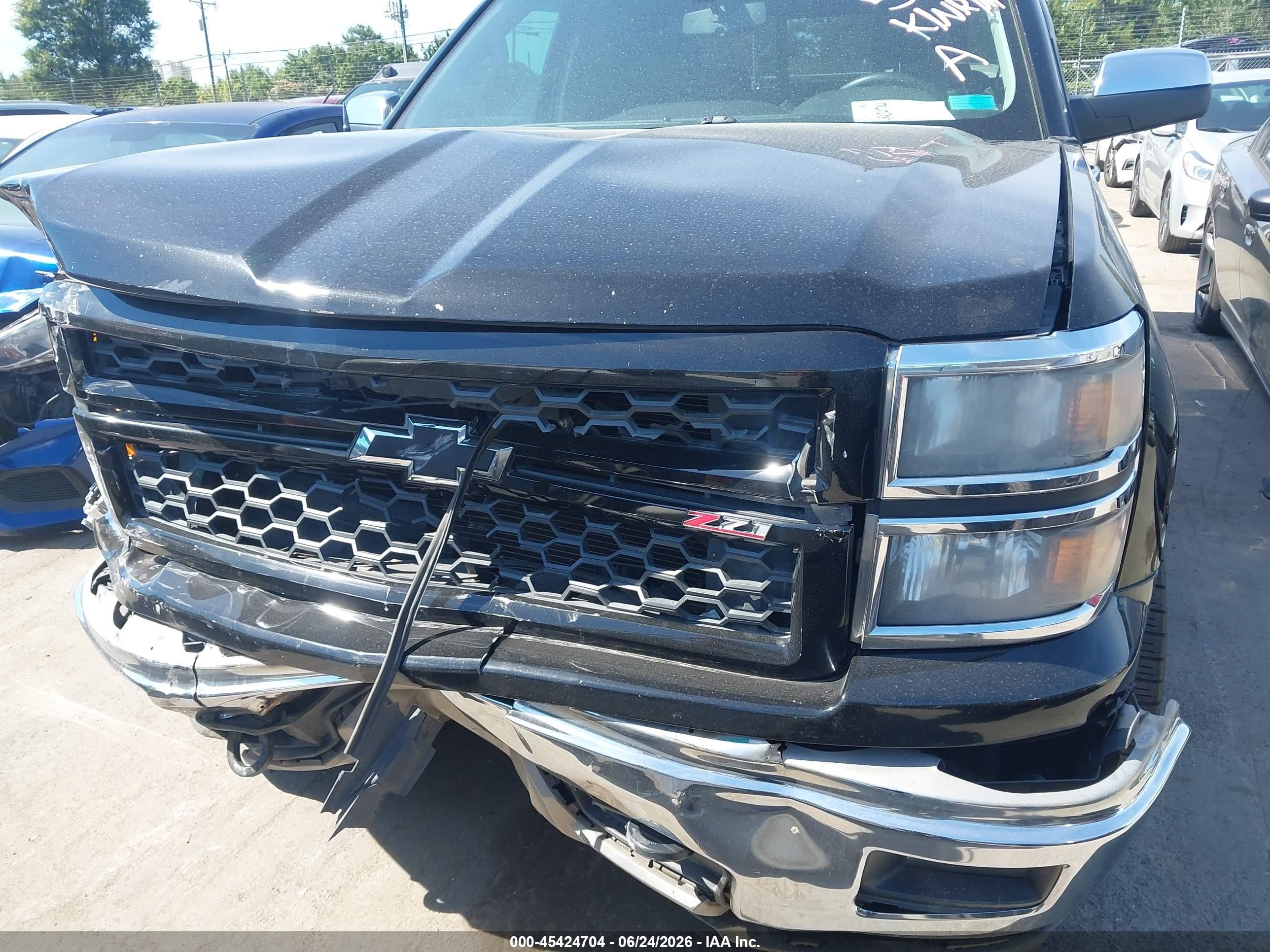 2014 Chevrolet Silverado 1500 Lt Черный vin: 3GCPCREC5EG225210