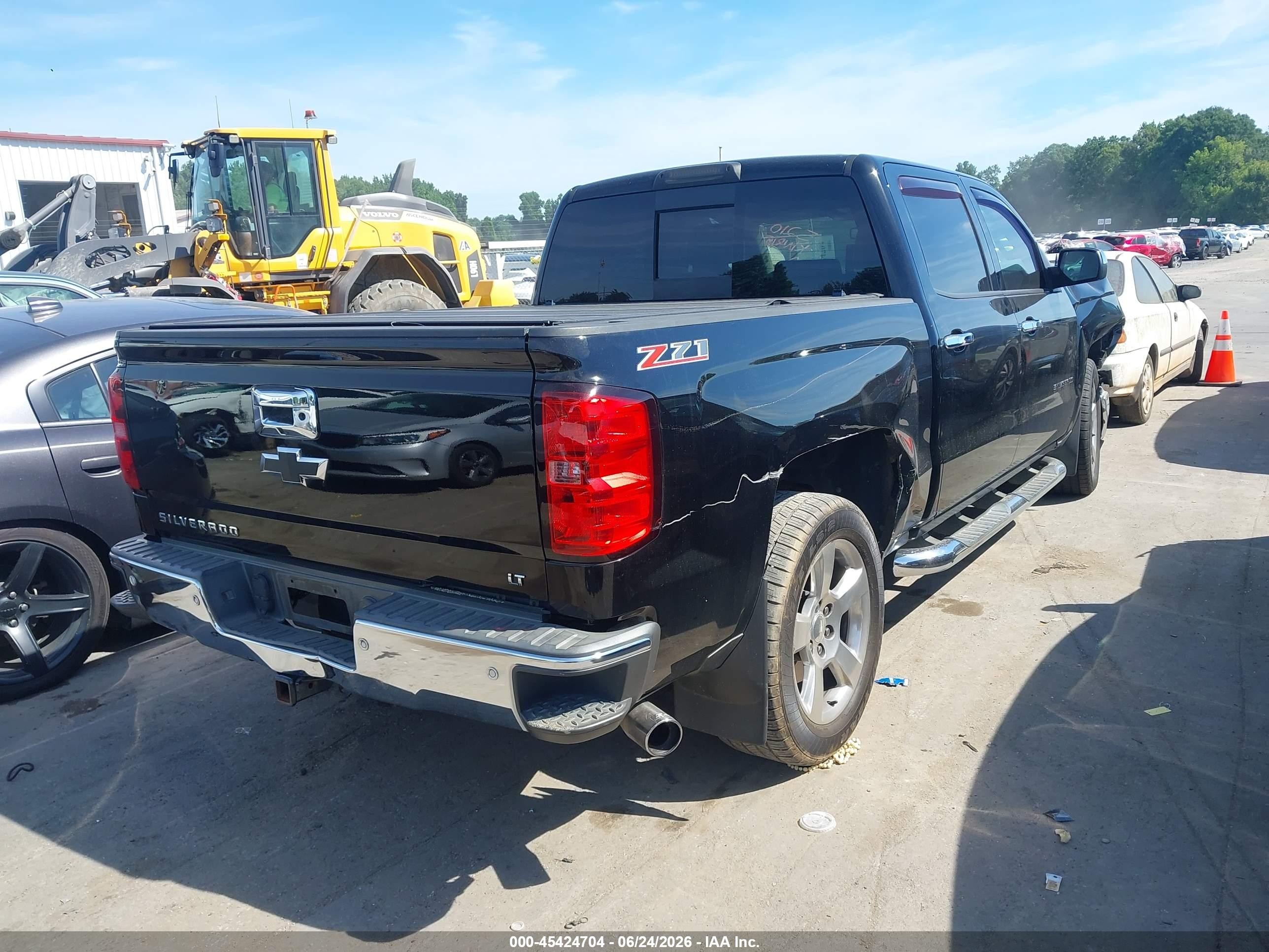 2014 Chevrolet Silverado 1500 Lt Черный vin: 3GCPCREC5EG225210