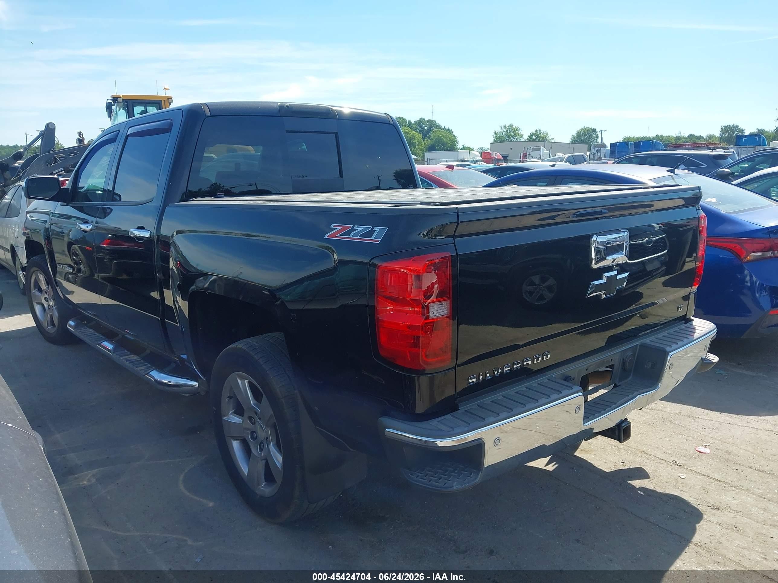 2014 Chevrolet Silverado 1500 Lt Черный vin: 3GCPCREC5EG225210