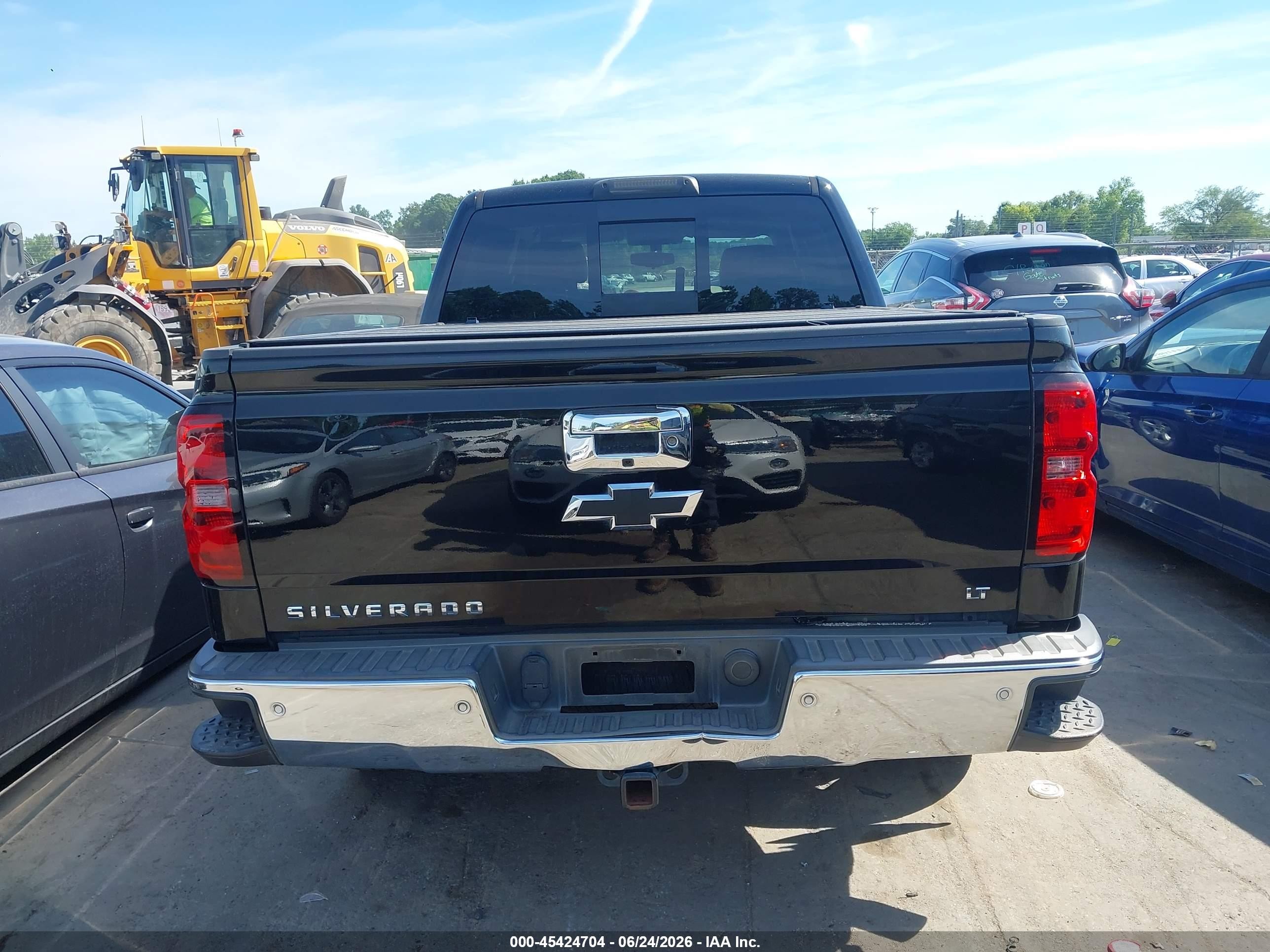 2014 Chevrolet Silverado 1500 Lt Черный vin: 3GCPCREC5EG225210