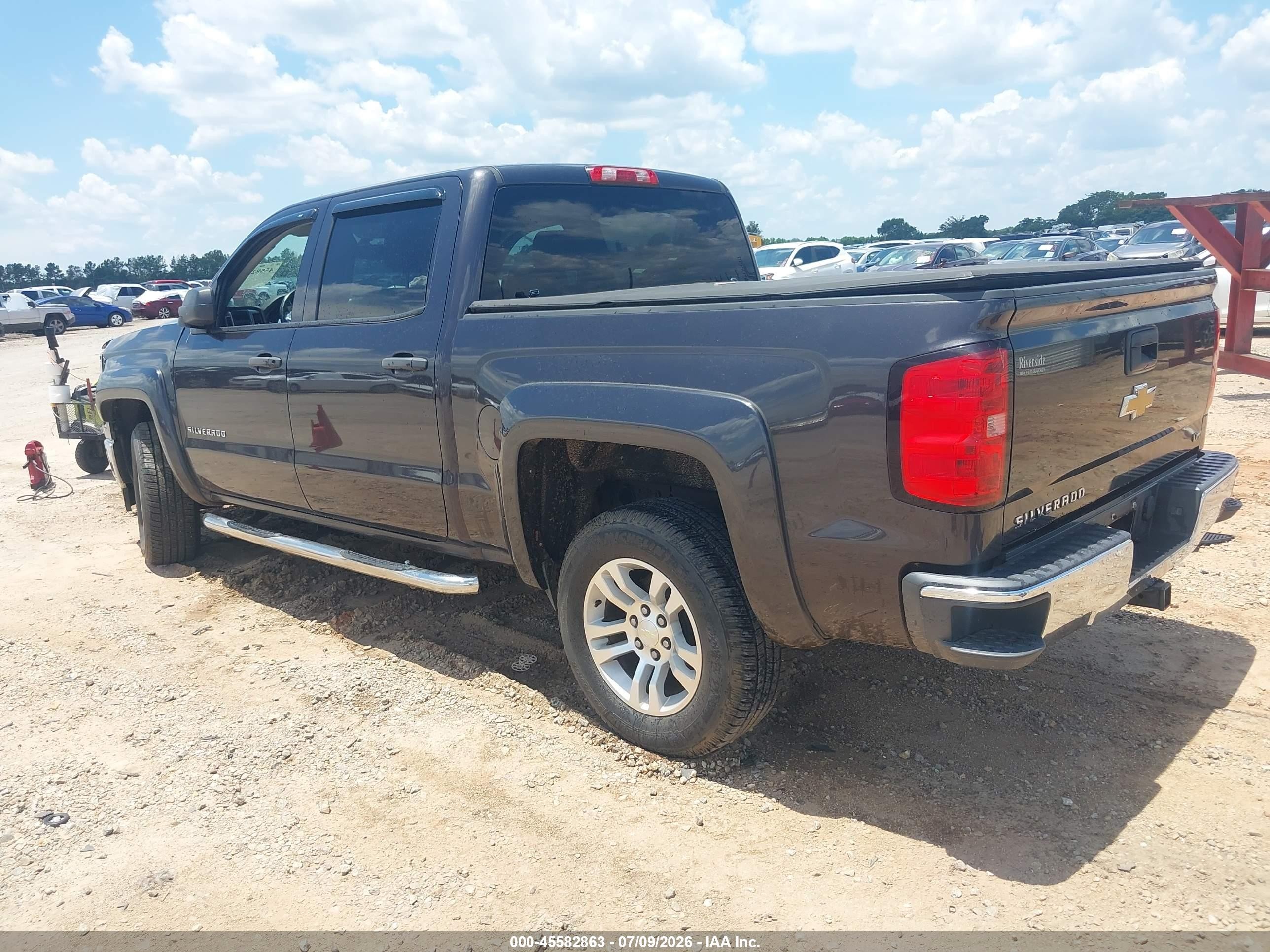 2014 Chevrolet Silverado 1500 Lt Black vin: 3GCPCREC5EG441364