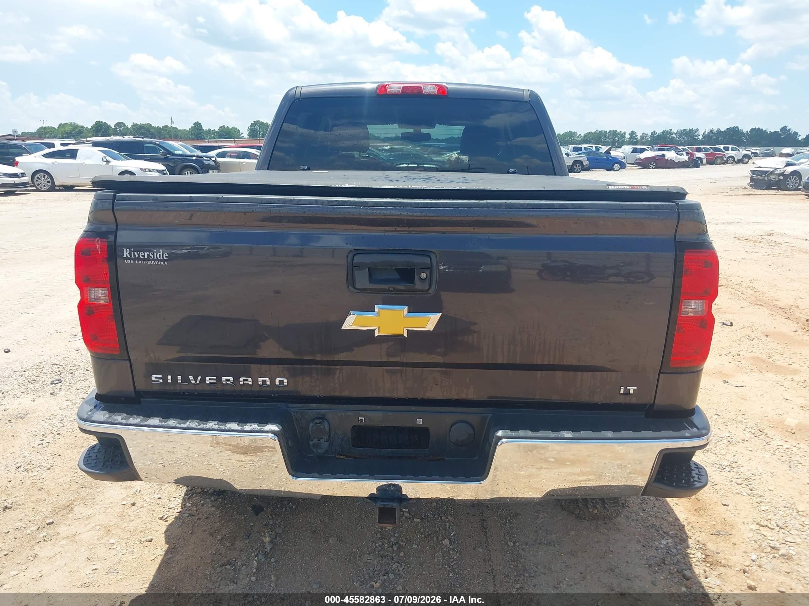 2014 Chevrolet Silverado 1500 Lt Black vin: 3GCPCREC5EG441364