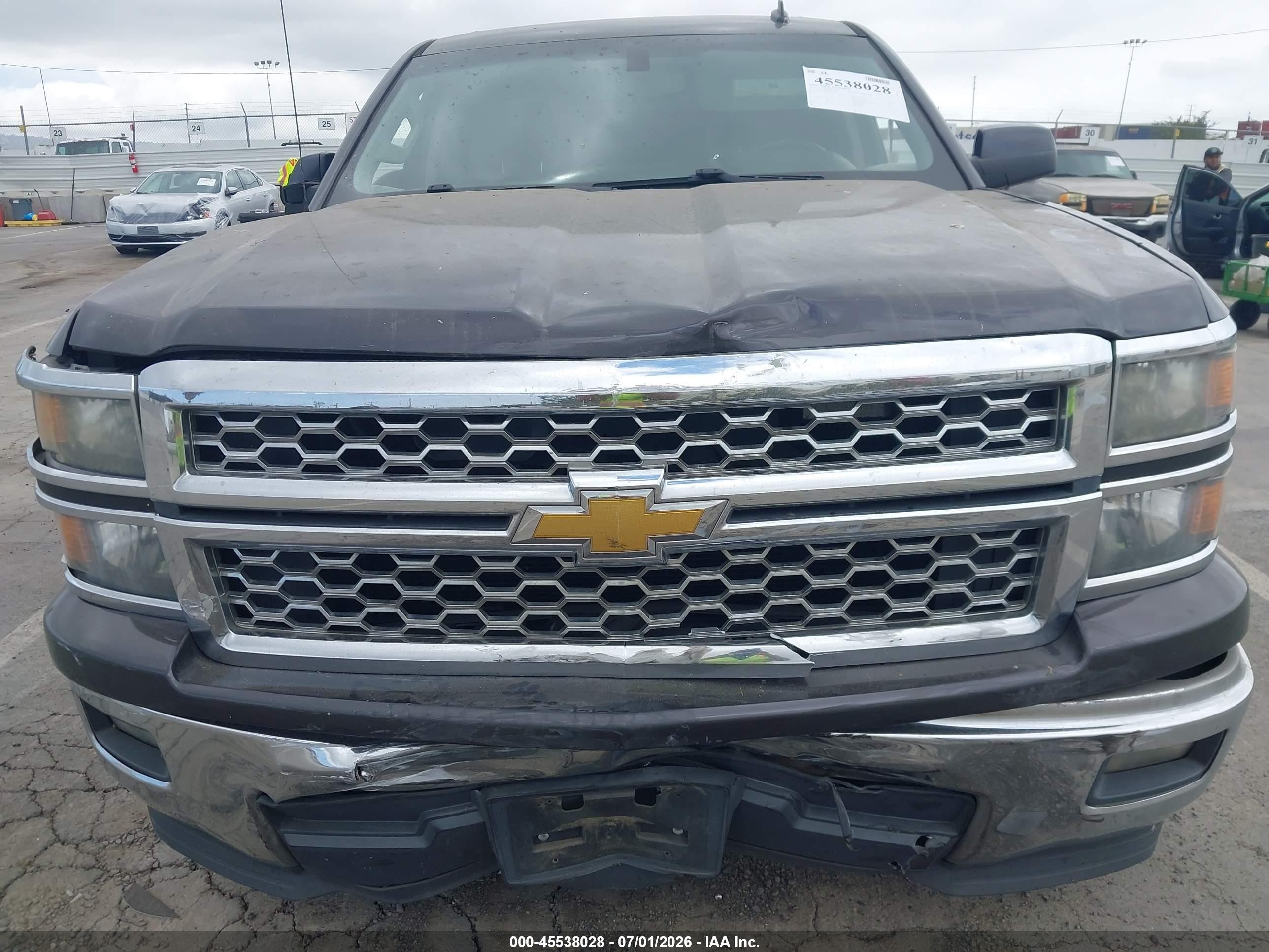 2014 Chevrolet Silverado 1500 Lt Black vin: 3GCPCREC5EG528181