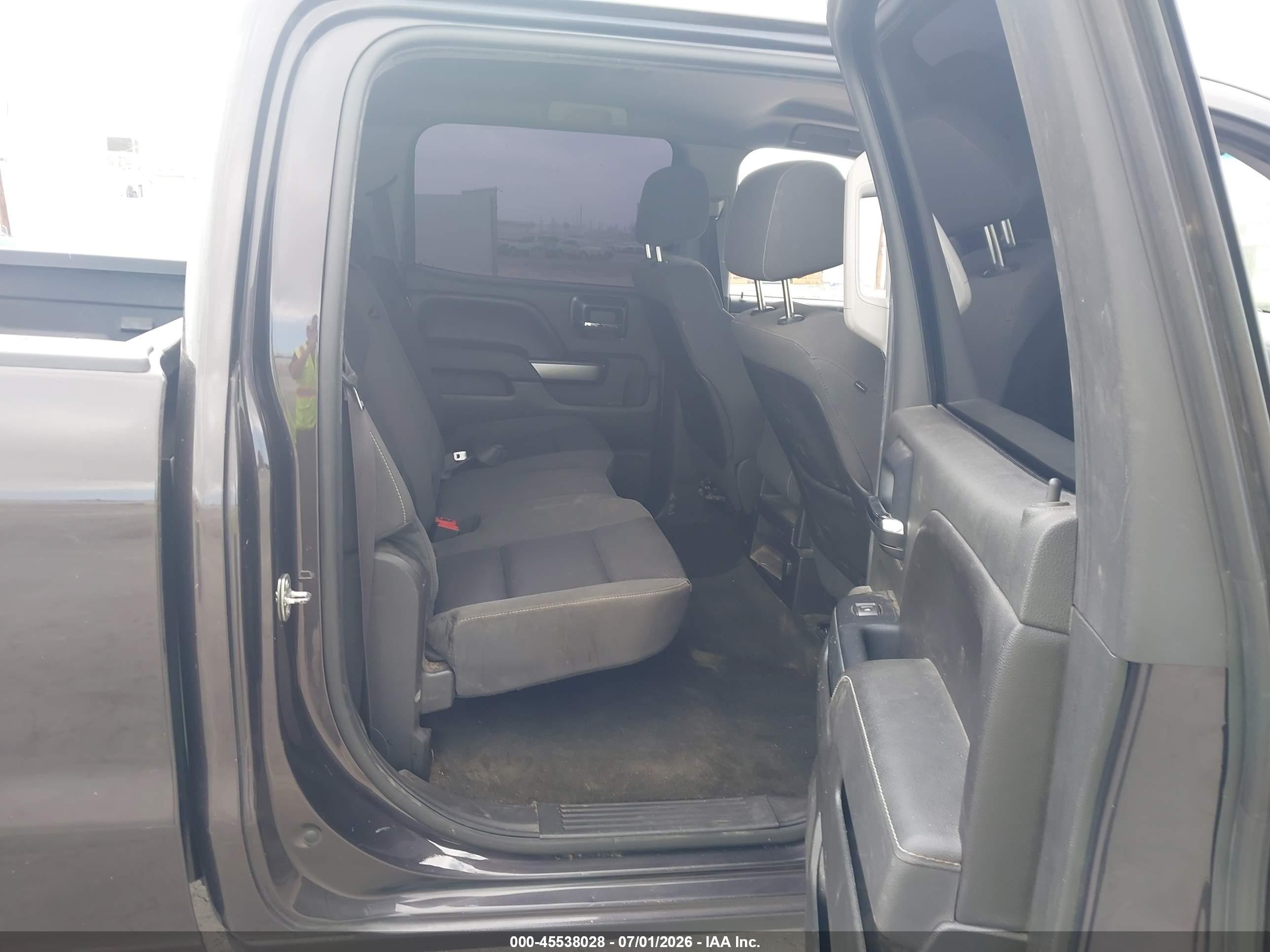 2014 Chevrolet Silverado 1500 Lt Black vin: 3GCPCREC5EG528181
