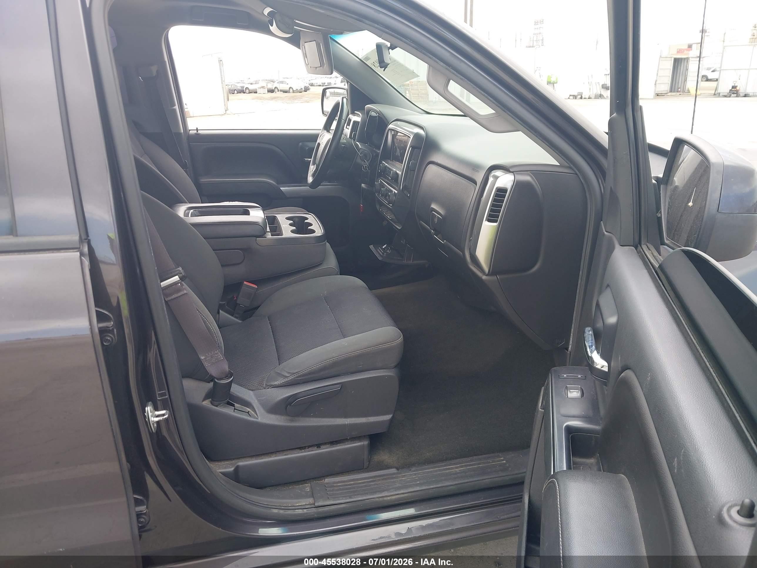 2014 Chevrolet Silverado 1500 Lt Black vin: 3GCPCREC5EG528181