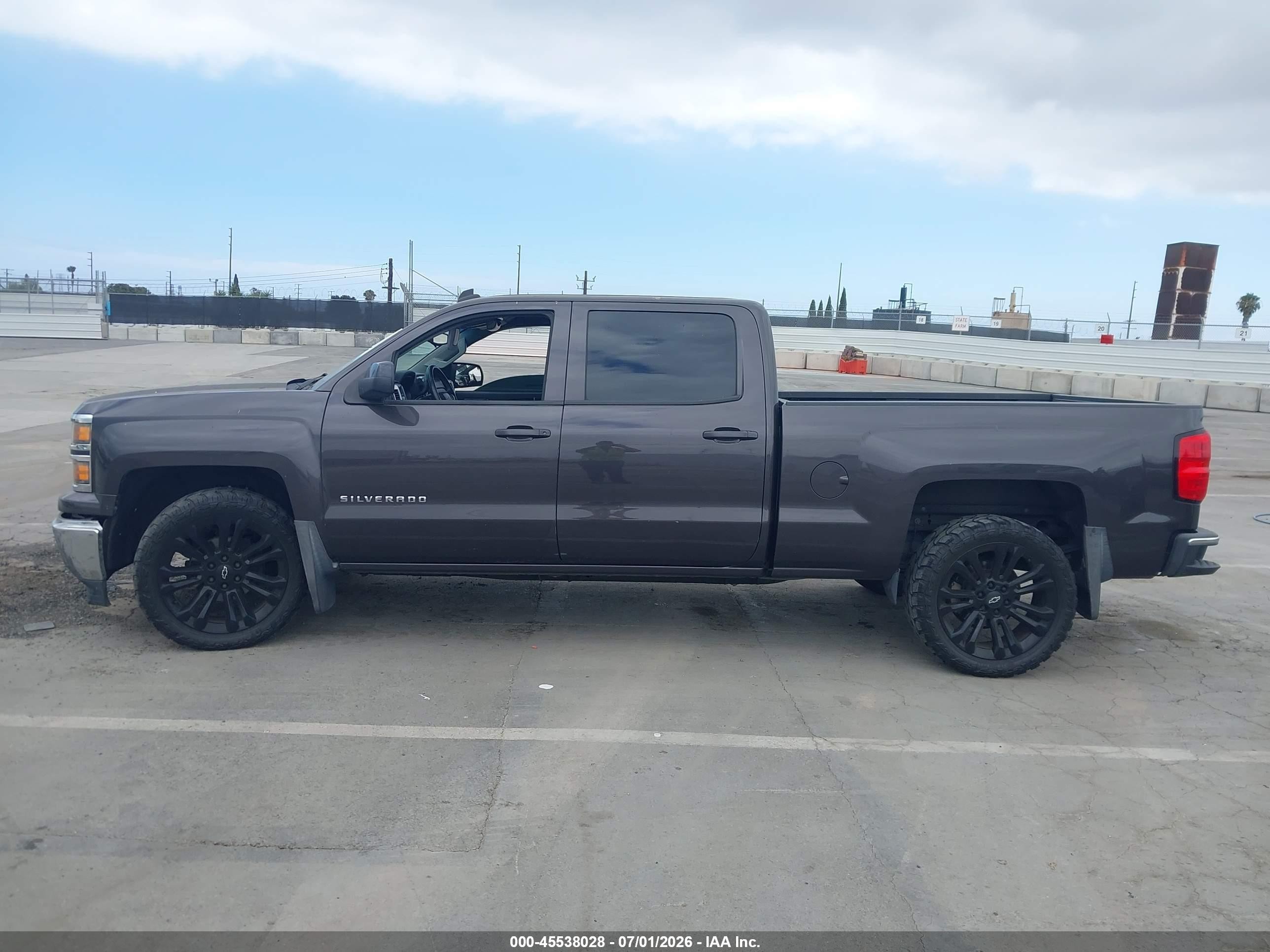 2014 Chevrolet Silverado 1500 Lt Black vin: 3GCPCREC5EG528181