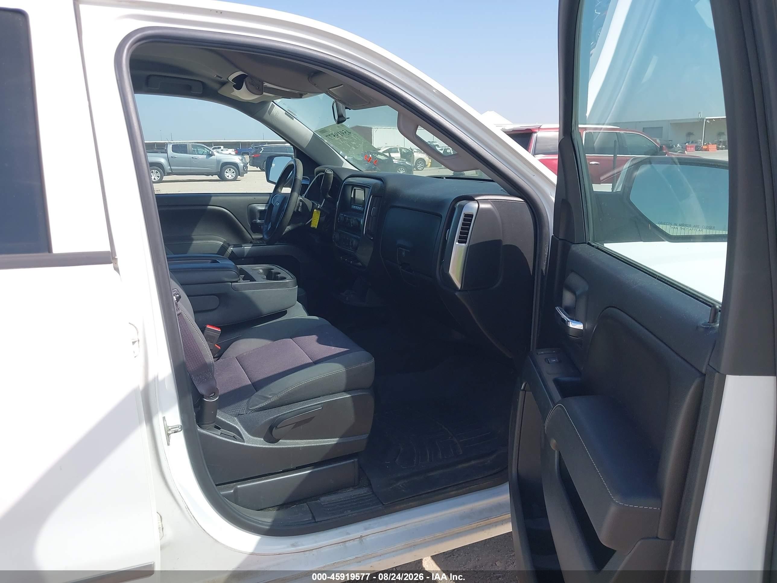 2014 Chevrolet Silverado 1500 Lt White vin: 3GCPCREC5EG562220