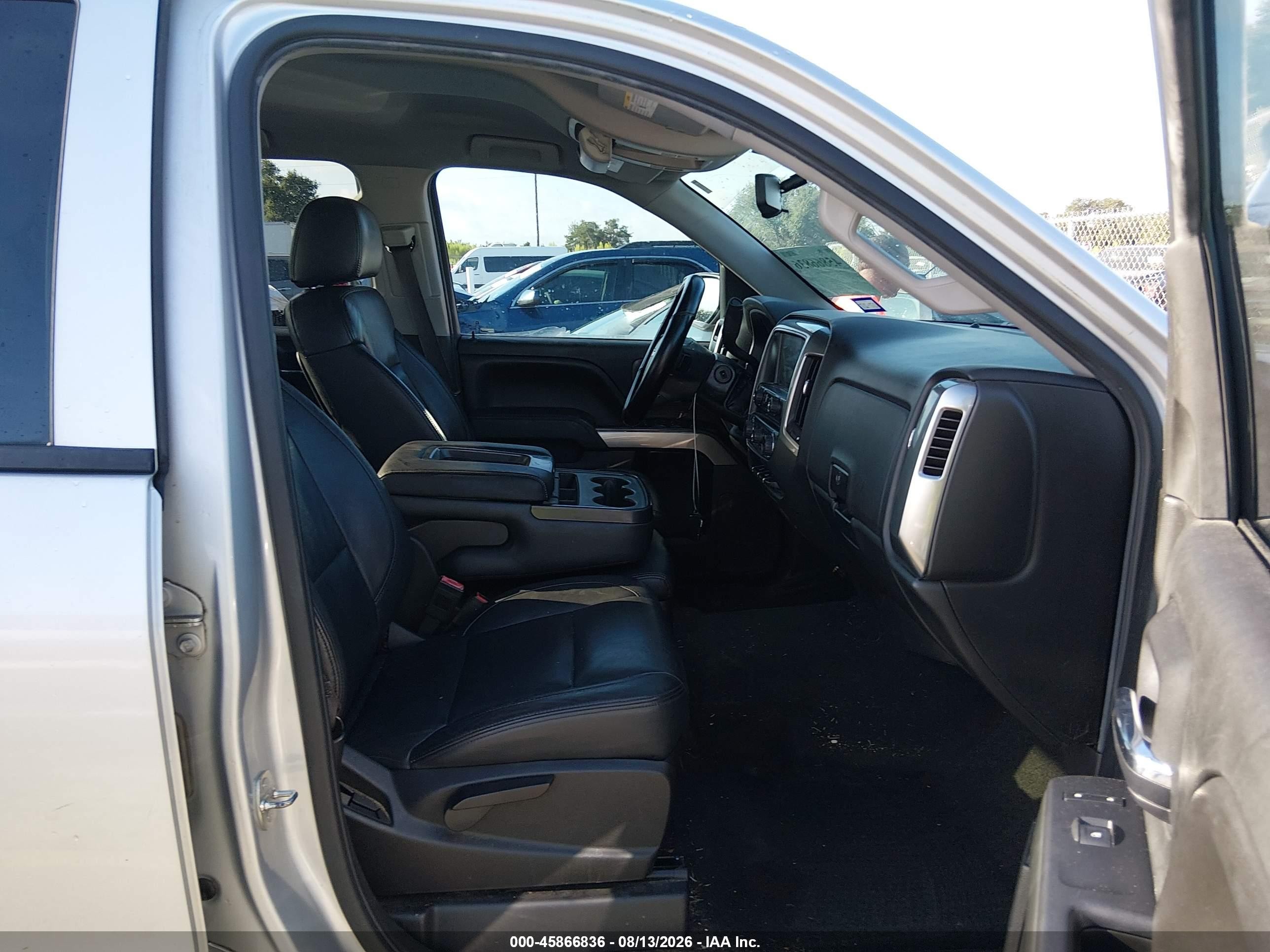 2015 Chevrolet Silverado 1500 Lt Silver vin: 3GCPCREC5FG324269