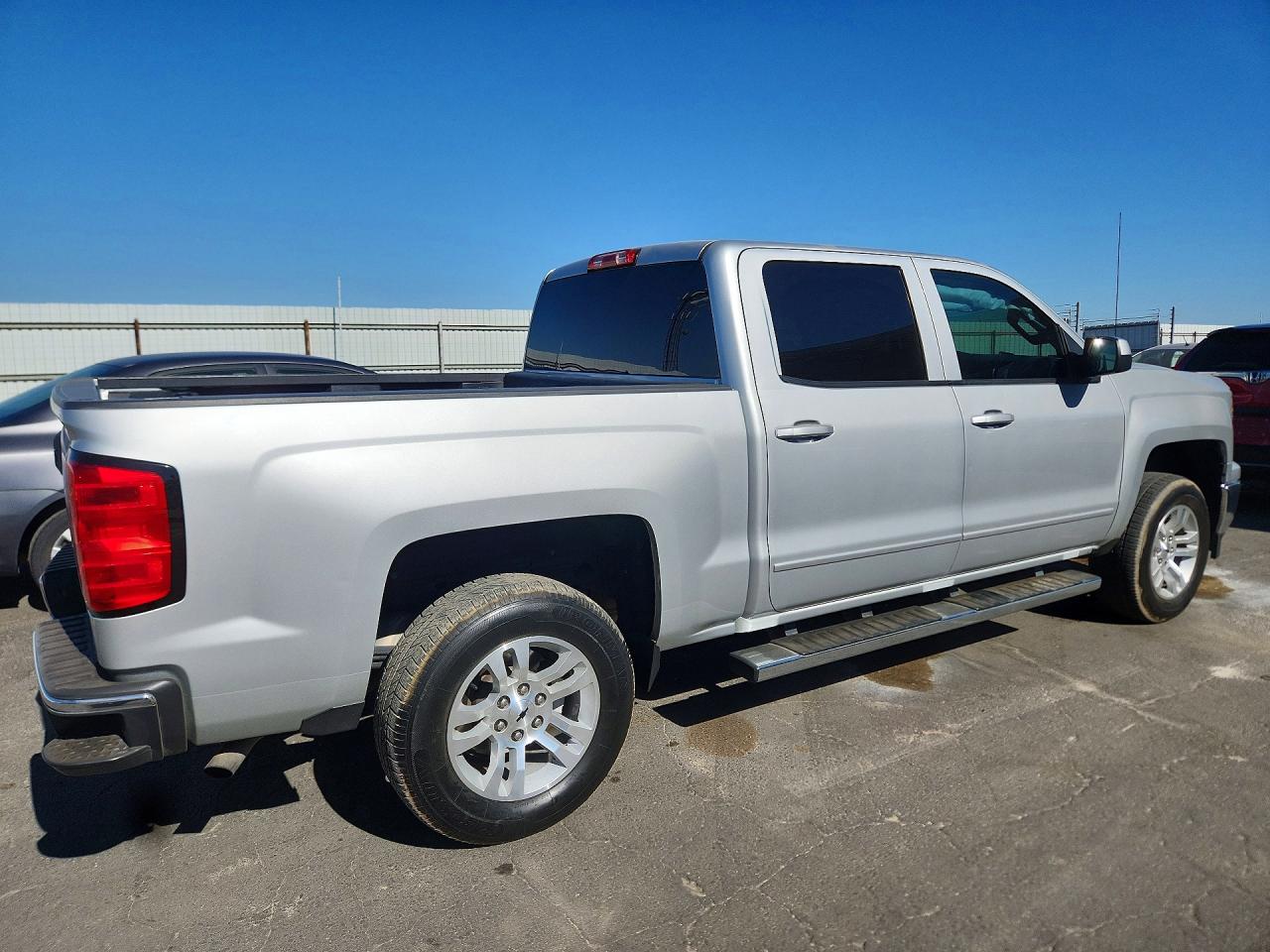 2015 Chevrolet Silverado C1500 Lt Silver vin: 3GCPCREC5FG492168