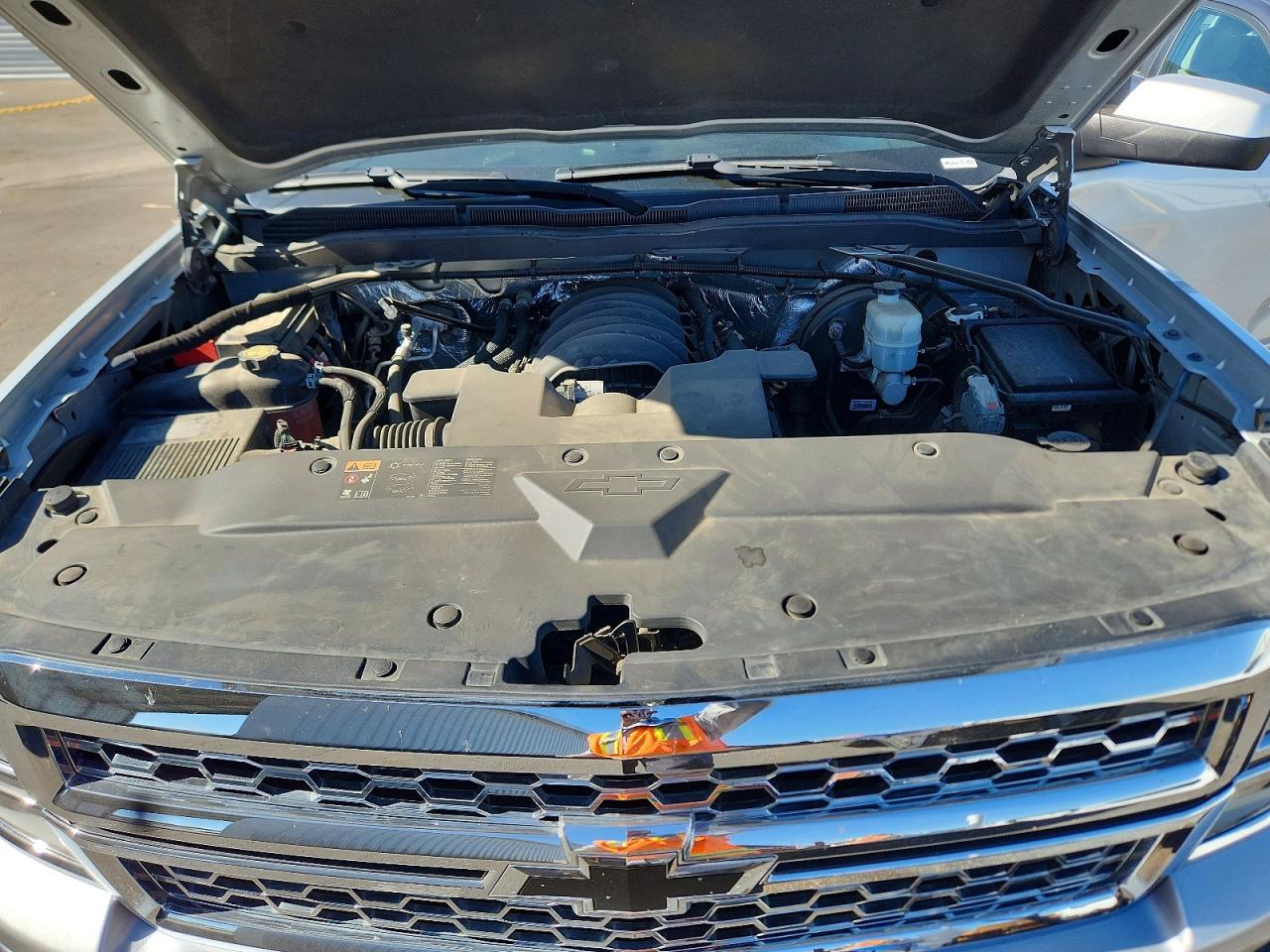 2015 Chevrolet Silverado C1500 Lt Silver vin: 3GCPCREC5FG492168