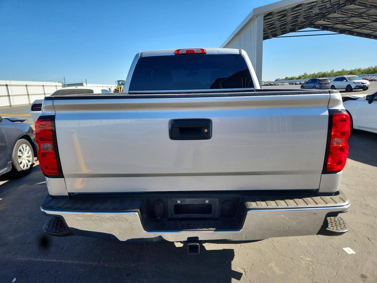 2015 Chevrolet Silverado C1500 Lt Silver vin: 3GCPCREC5FG492168