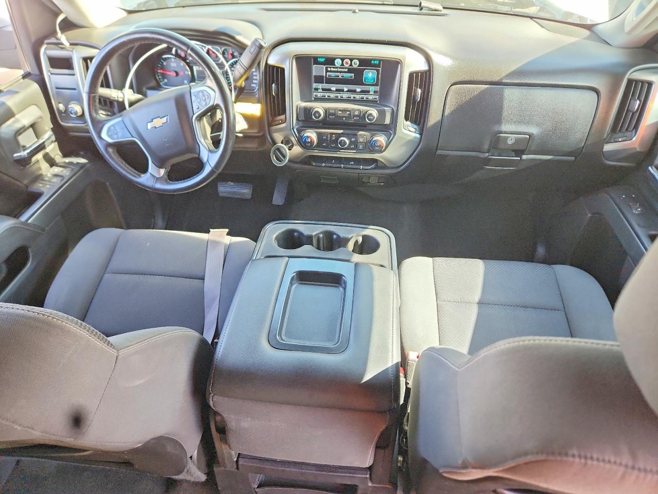 2015 Chevrolet Silverado C1500 Lt Silver vin: 3GCPCREC5FG492168