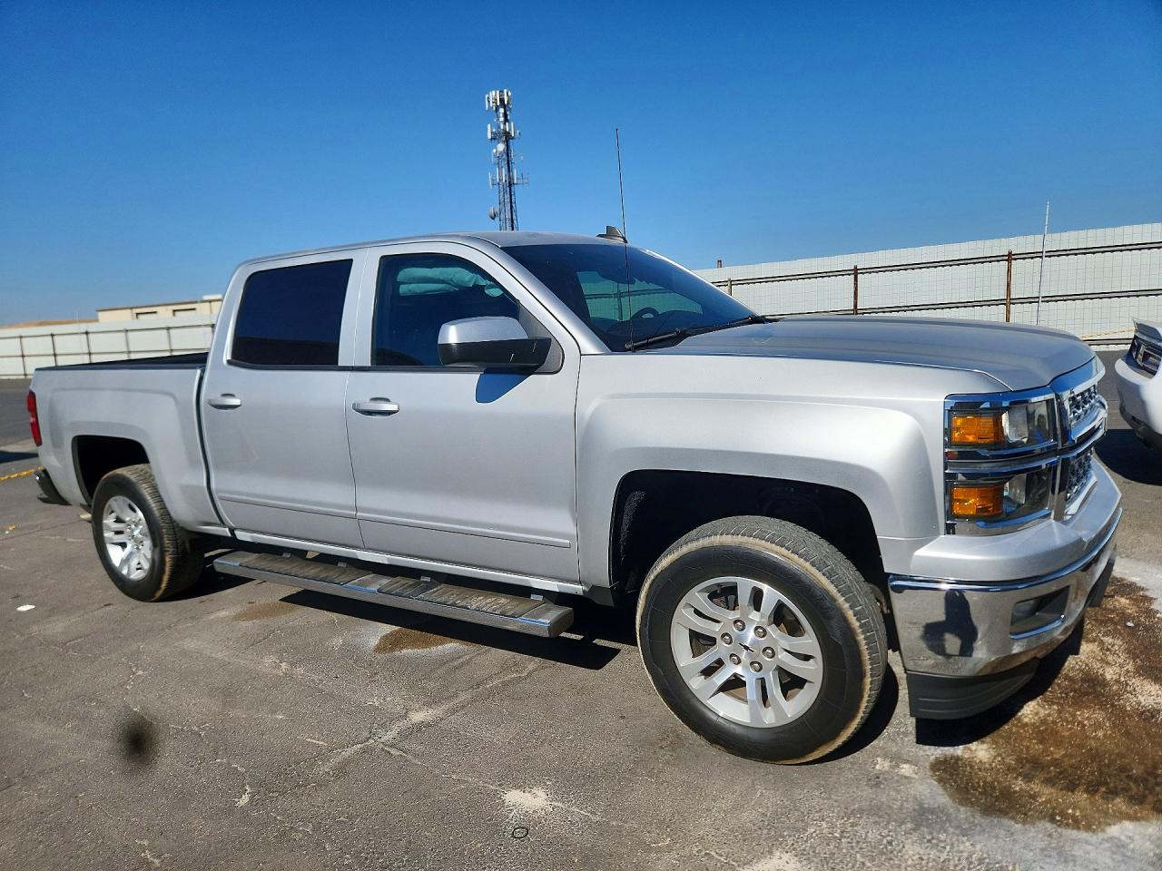 2015 Chevrolet Silverado C1500 Lt Silver vin: 3GCPCREC5FG492168