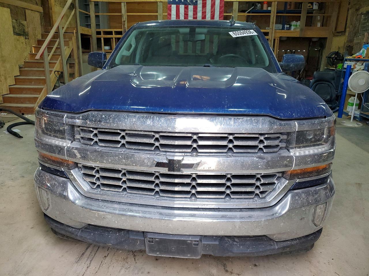 2017 Chevrolet Silverado C1500 Lt Blue vin: 3GCPCREC5HG266781