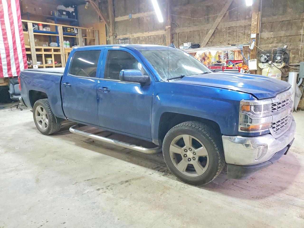 2017 Chevrolet Silverado C1500 Lt Blue vin: 3GCPCREC5HG266781