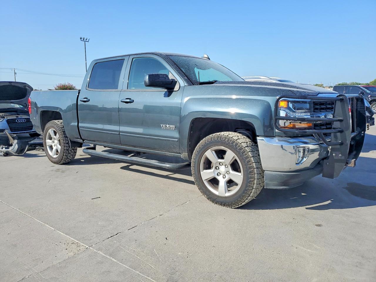 2018 Chevrolet Silverado C1500 Lt Charcoal vin: 3GCPCREC5JG384710