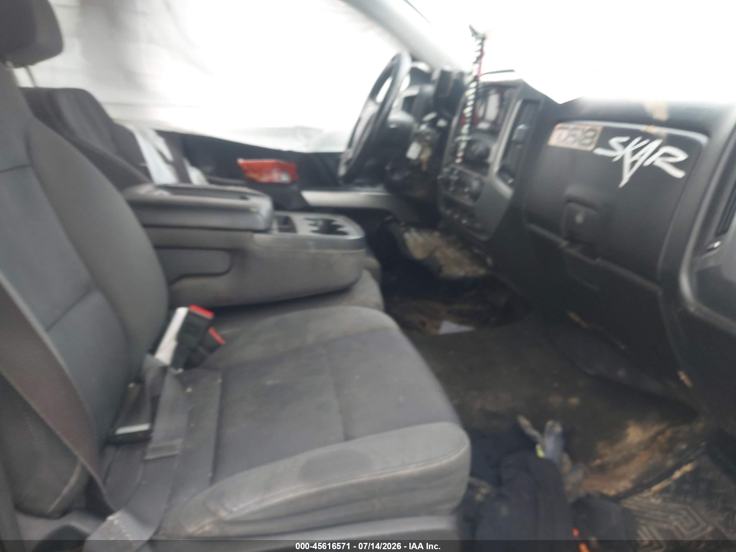 2014 Chevrolet Silverado 1500 Lt Black vin: 3GCPCREC6EG117789