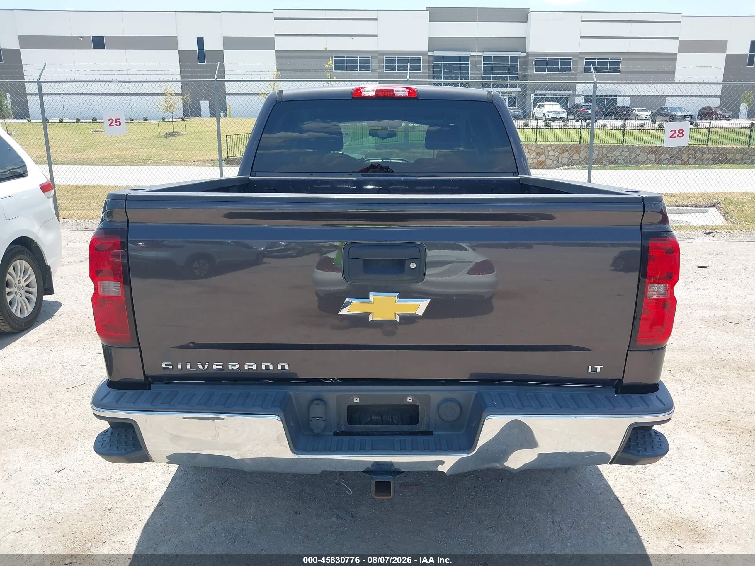 2014 Chevrolet Silverado 1500 Lt Brown vin: 3GCPCREC6EG136066