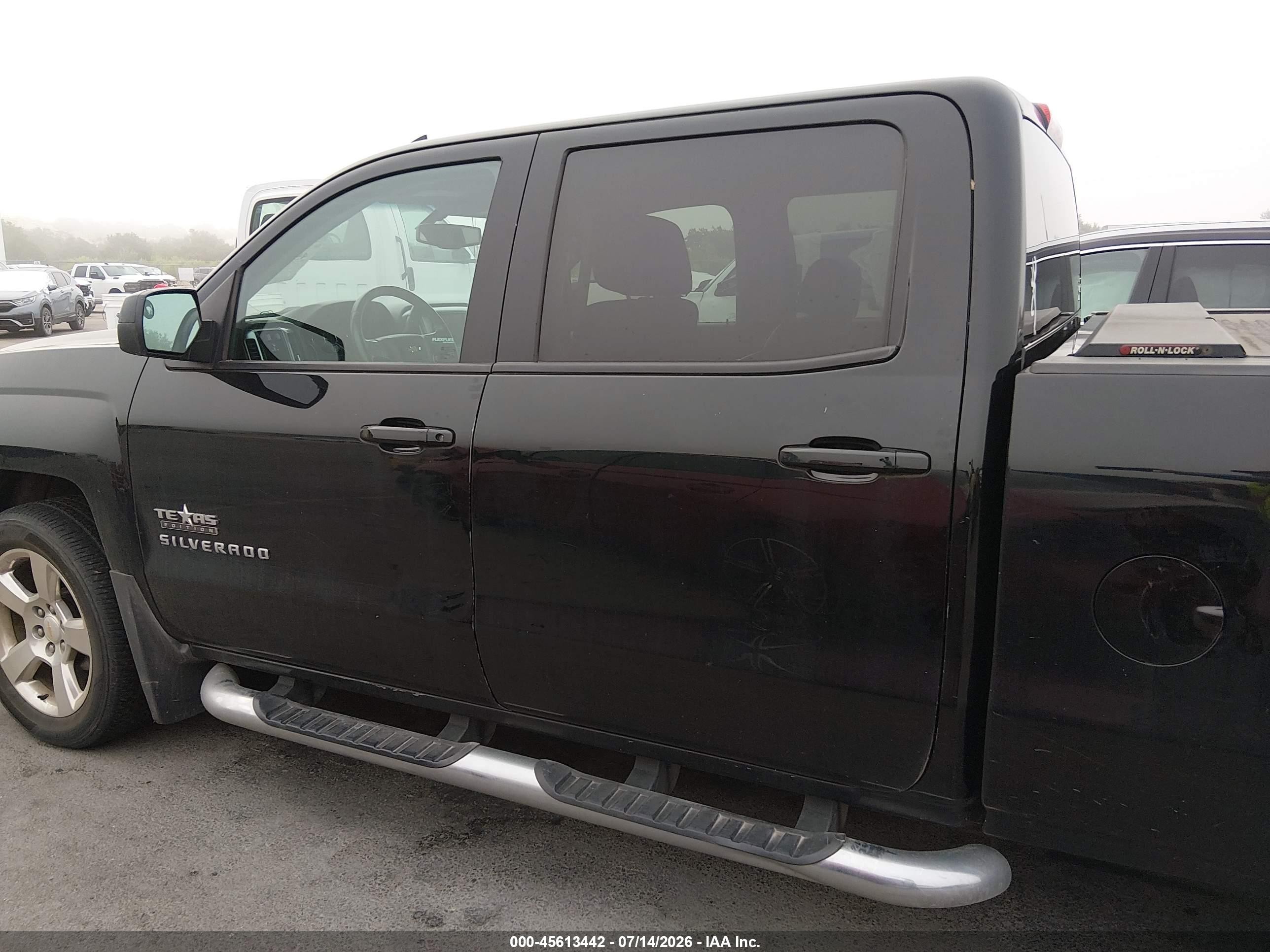 2014 Chevrolet Silverado 1500 Lt Черный vin: 3GCPCREC6EG150419