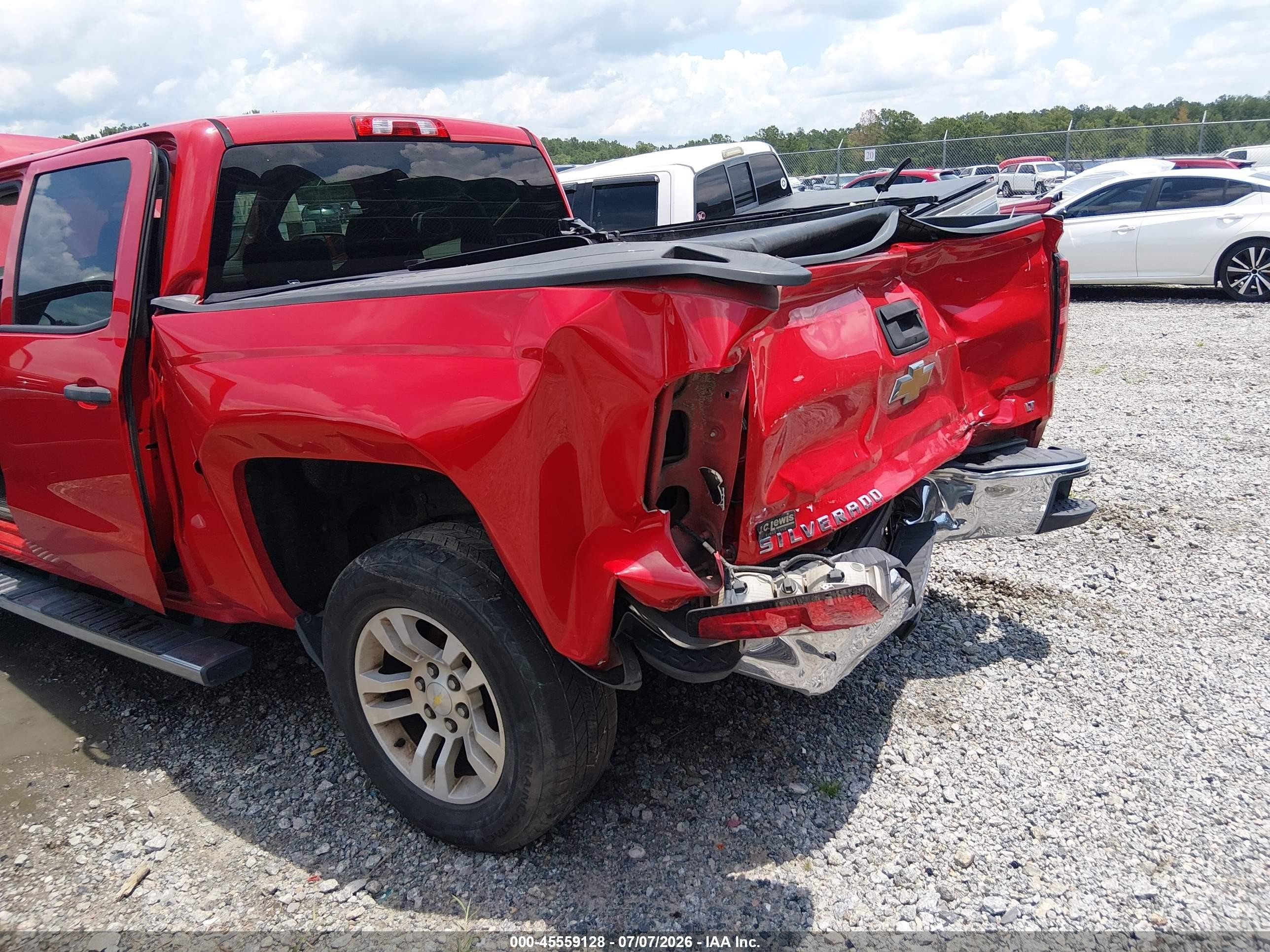 2014 Chevrolet Silverado 1500 Lt Red vin: 3GCPCREC6EG210604