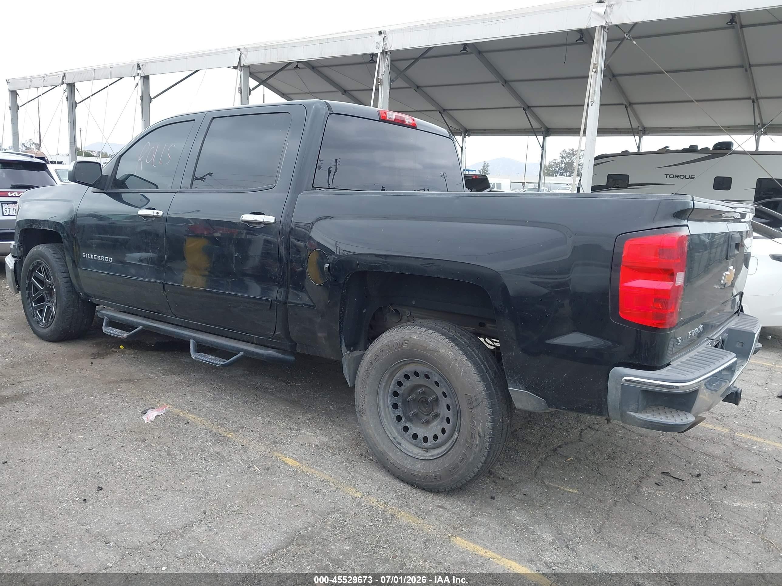 2014 Chevrolet Silverado 1500 Lt Черный vin: 3GCPCREC6EG241528