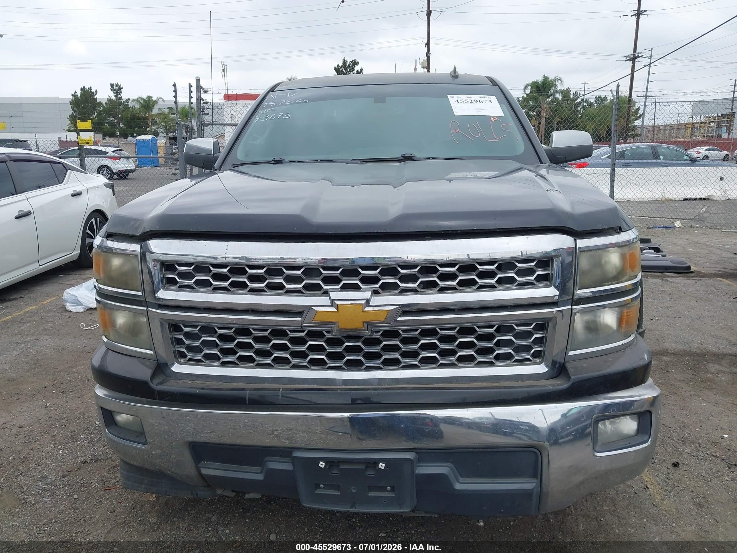 2014 Chevrolet Silverado 1500 Lt Черный vin: 3GCPCREC6EG241528