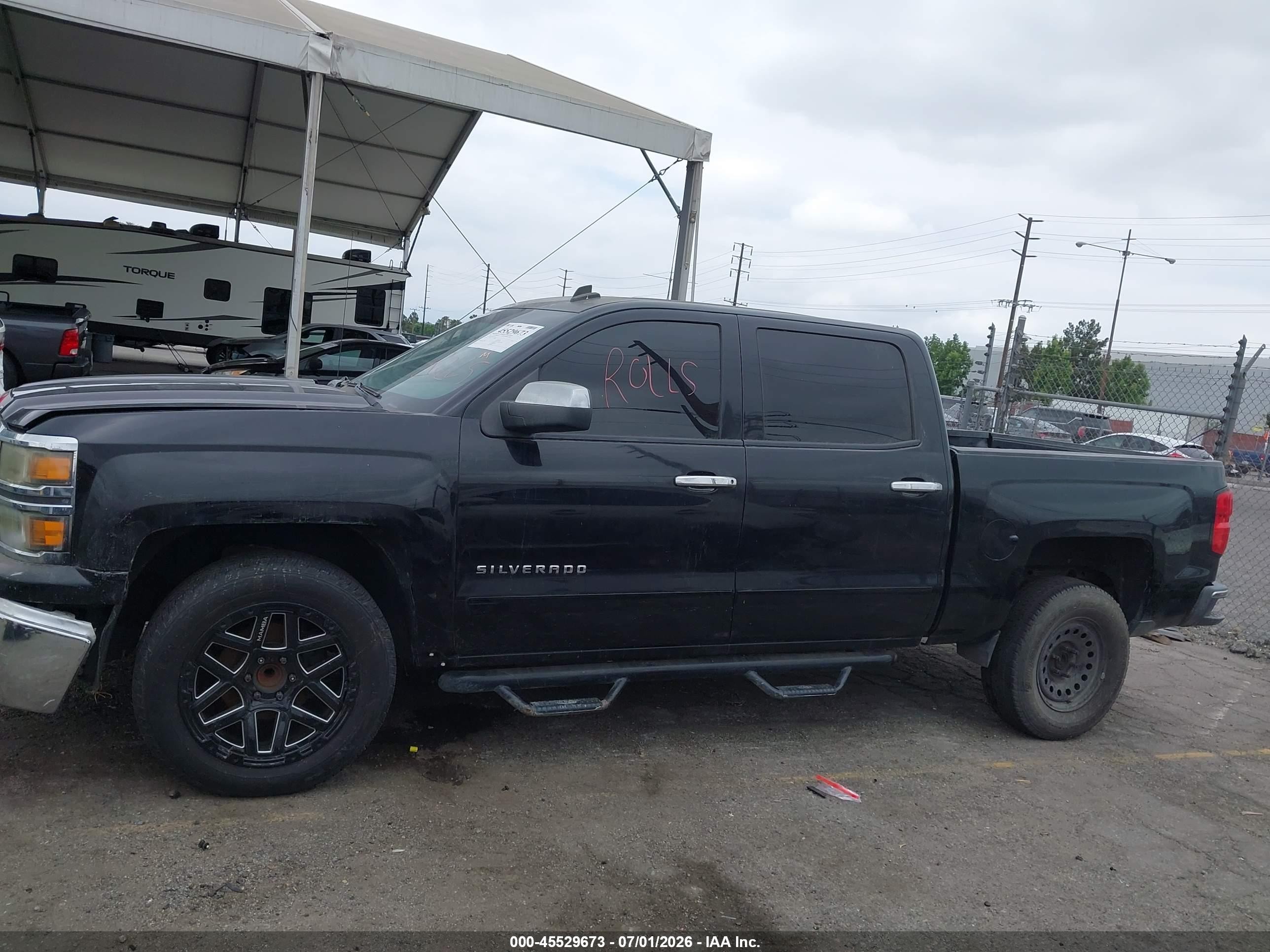 2014 Chevrolet Silverado 1500 Lt Черный vin: 3GCPCREC6EG241528