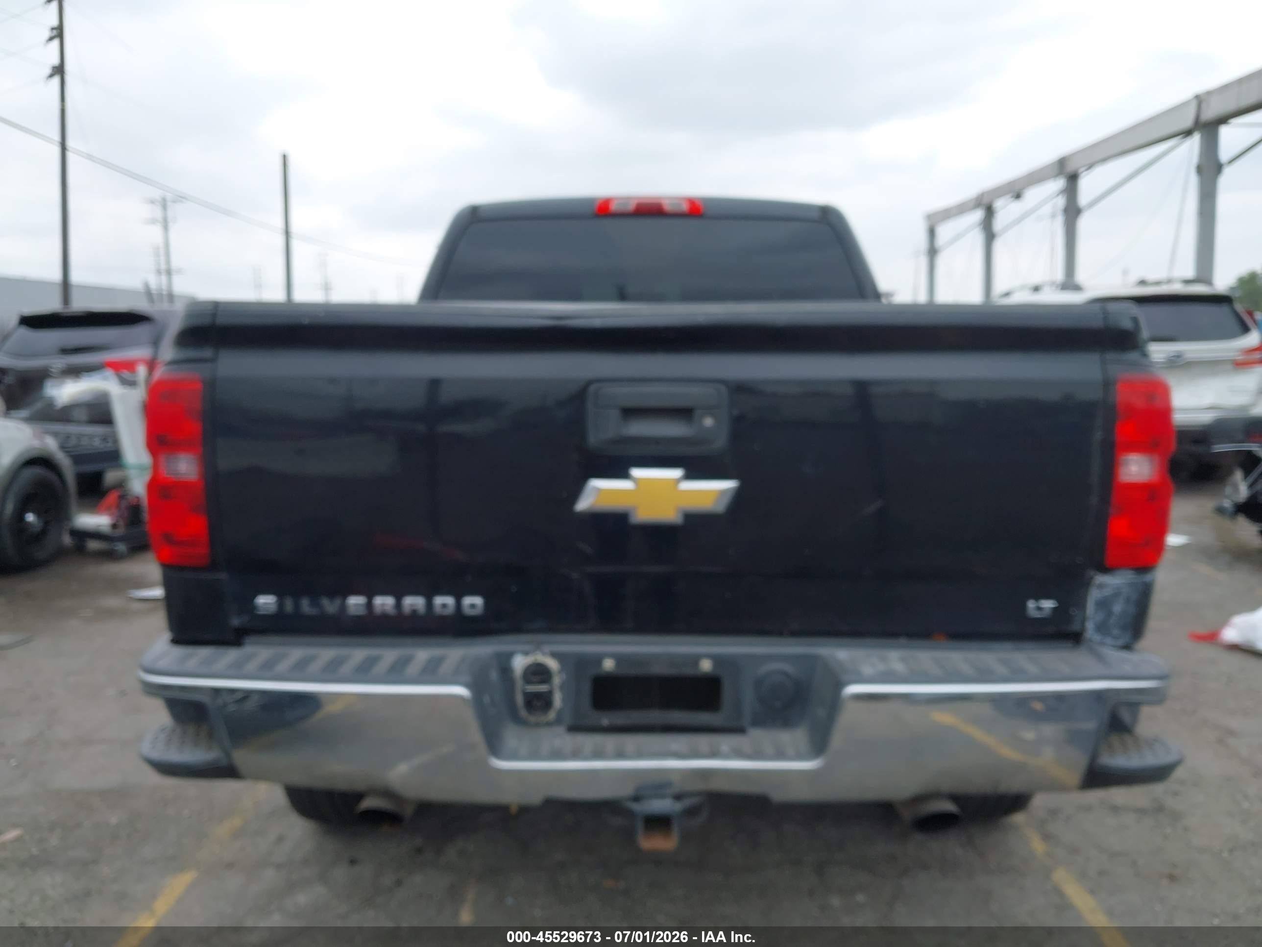 2014 Chevrolet Silverado 1500 Lt Черный vin: 3GCPCREC6EG241528