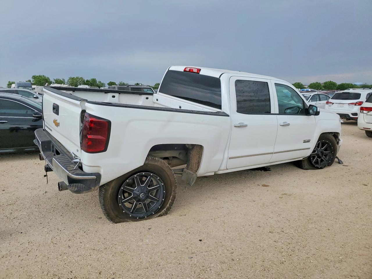 2014 Chevrolet Silverado C1500 Lt Белый vin: 3GCPCREC6EG321573