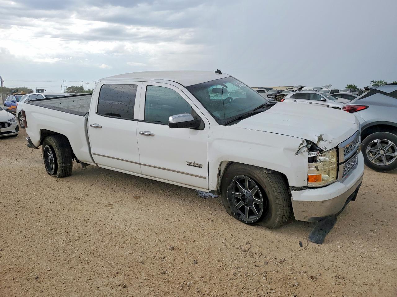 2014 Chevrolet Silverado C1500 Lt Белый vin: 3GCPCREC6EG321573